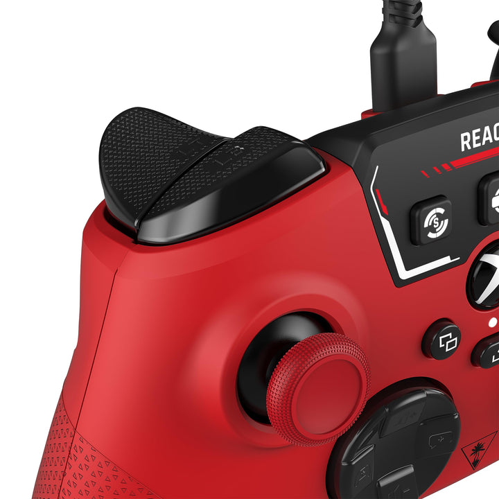 Turtle Beach REACT-R Red Wired Gaming Controller for Xbox Series X|S, Xbox One & PC - Officially Licensed