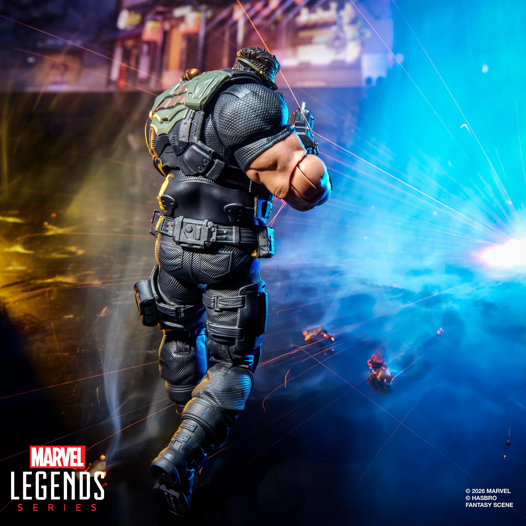 Marvel Legends Series The Punisher Action Figure - Marvel Rivals Video Game Inspired | 6 Inch 7