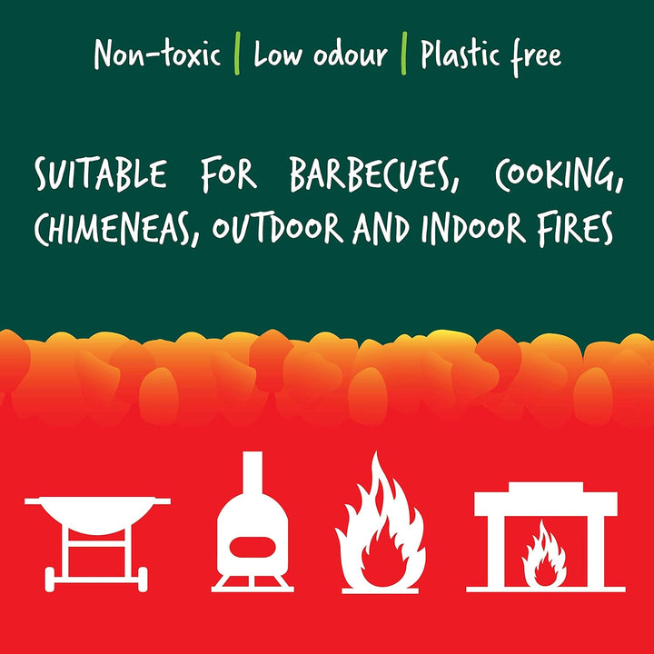 FIRE UP - Natural Sustainable Firelighters (Box of 200)