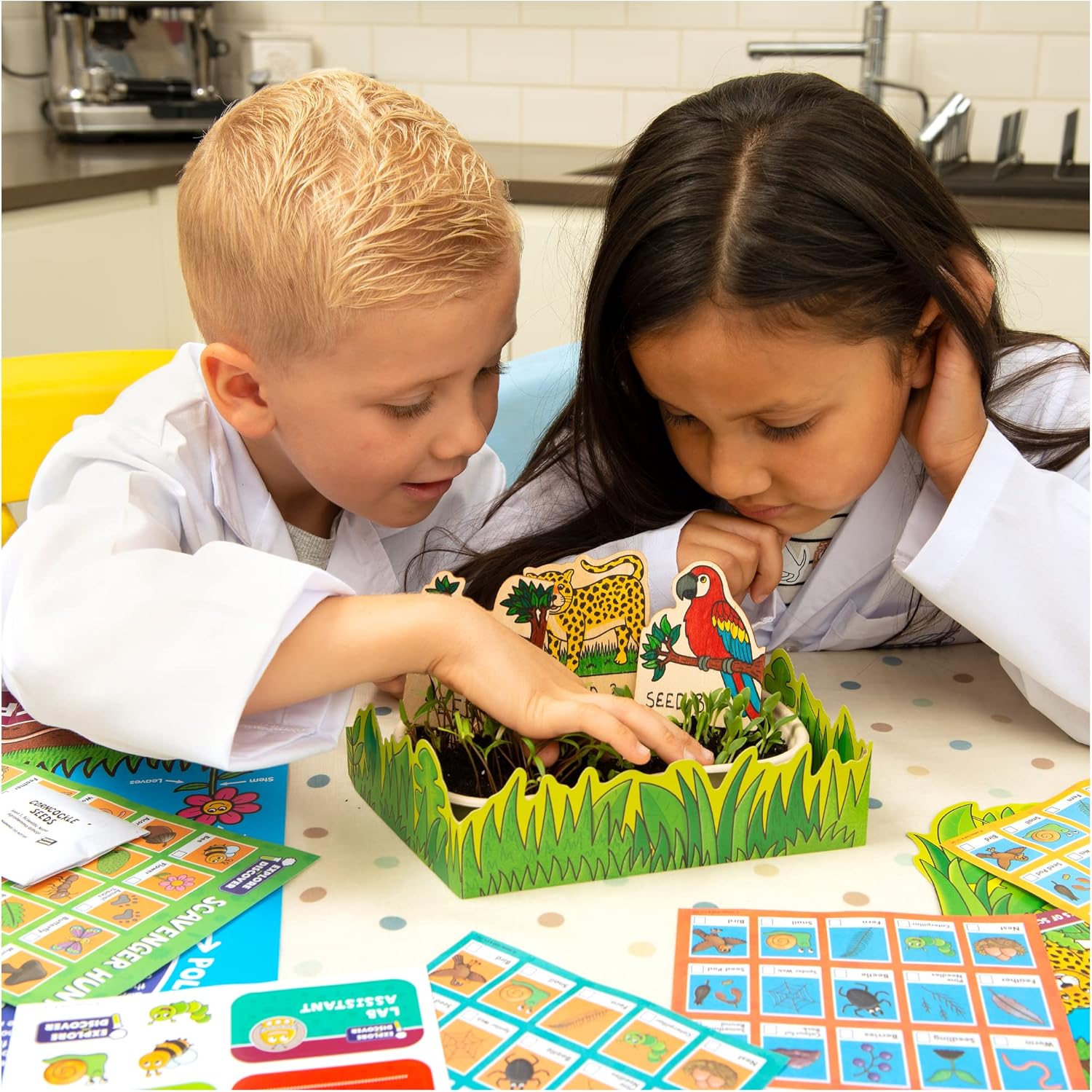Galt Nature Lab Science Kit - Educational Plant Growing STEM Activity for Kids 5-10 Years 3