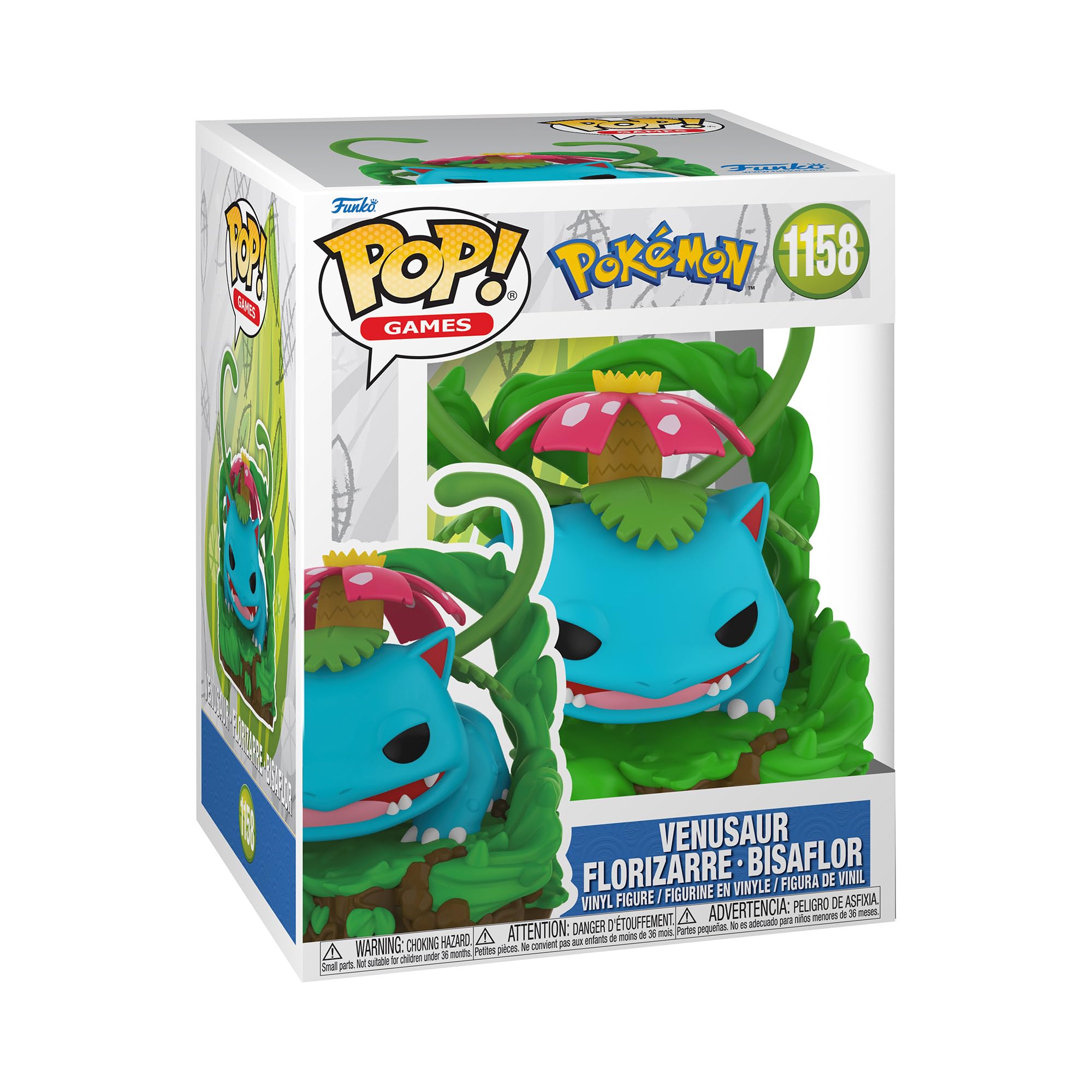 Funko Pop! Pokemon - Venusaur Collectable Vinyl Figure | Chibi Style | 3.75 Inches