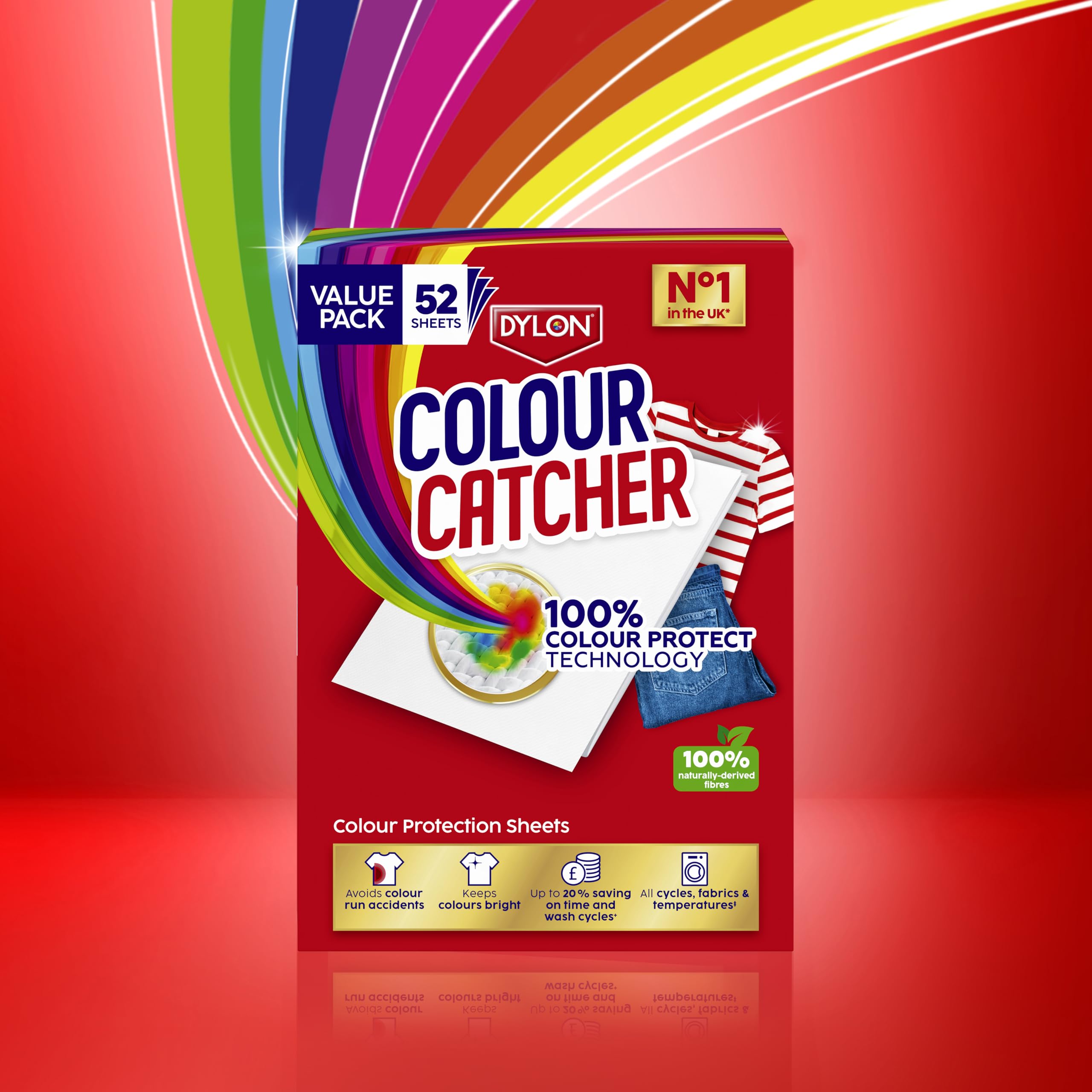 Colour Catcher Colour Protection Sheets - Prevents Colour Run | 52 Sheets