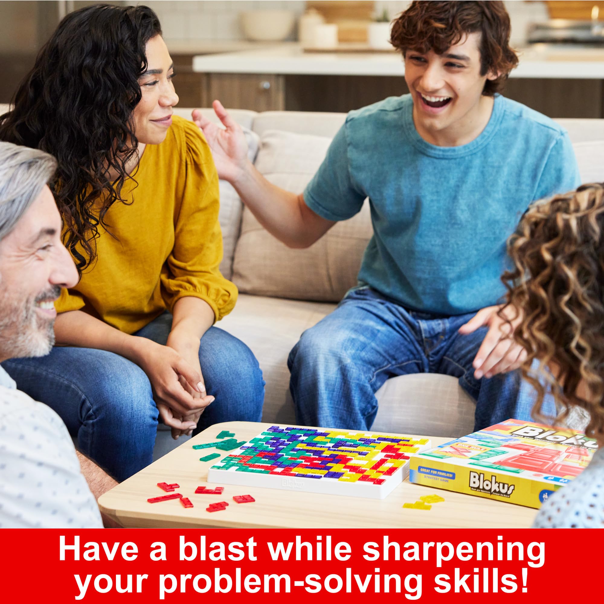 Mattel Games Blokus Strategy Board Game - 4 Players | 30 Min Playtime | Ages 7+ 5