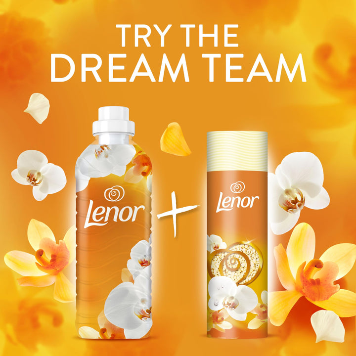 Lenor Gold Orchid In-Wash Scent Booster 735g - Long-Lasting Freshness for Laundry