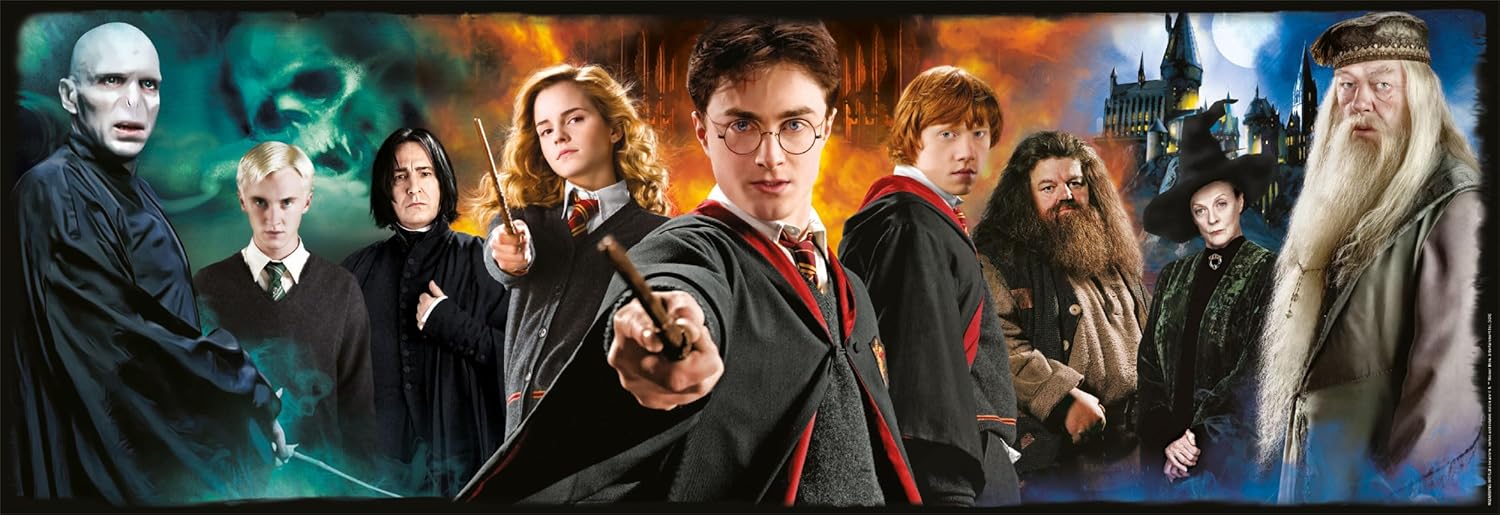 Clementoni 1000 Piece Panoramic Jigsaw Puzzle: Harry Potter - Adult Puzzle 7