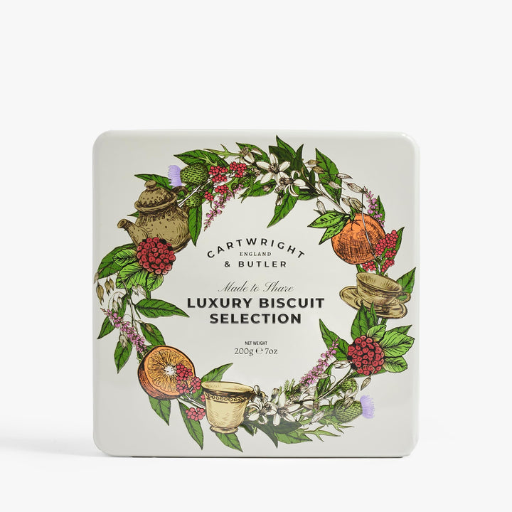 Cartwright & Butler Luxury Biscuits Selection - Assorted Treats in Collectible Tin