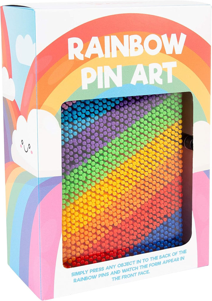 Global Gizmos 45149 Rainbow Pin Art Impression Toy