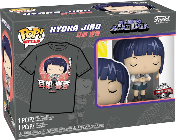 Funko POP &amp; Tee: MHA – Jirou mit Mikrofon – klein