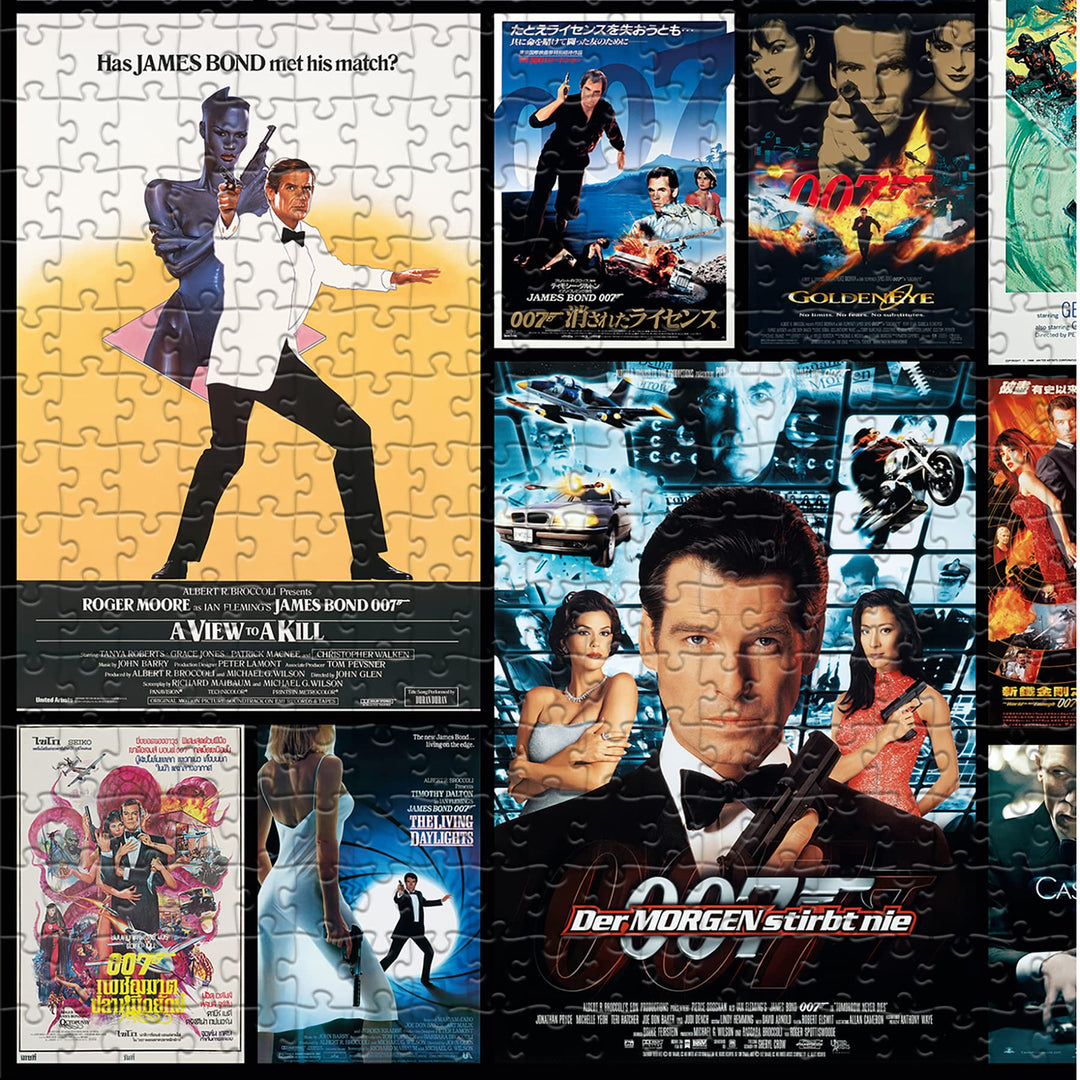 James-Bond-Puzzle-Schauspieler-Debüt, 1000-teiliges Puzzlespiel