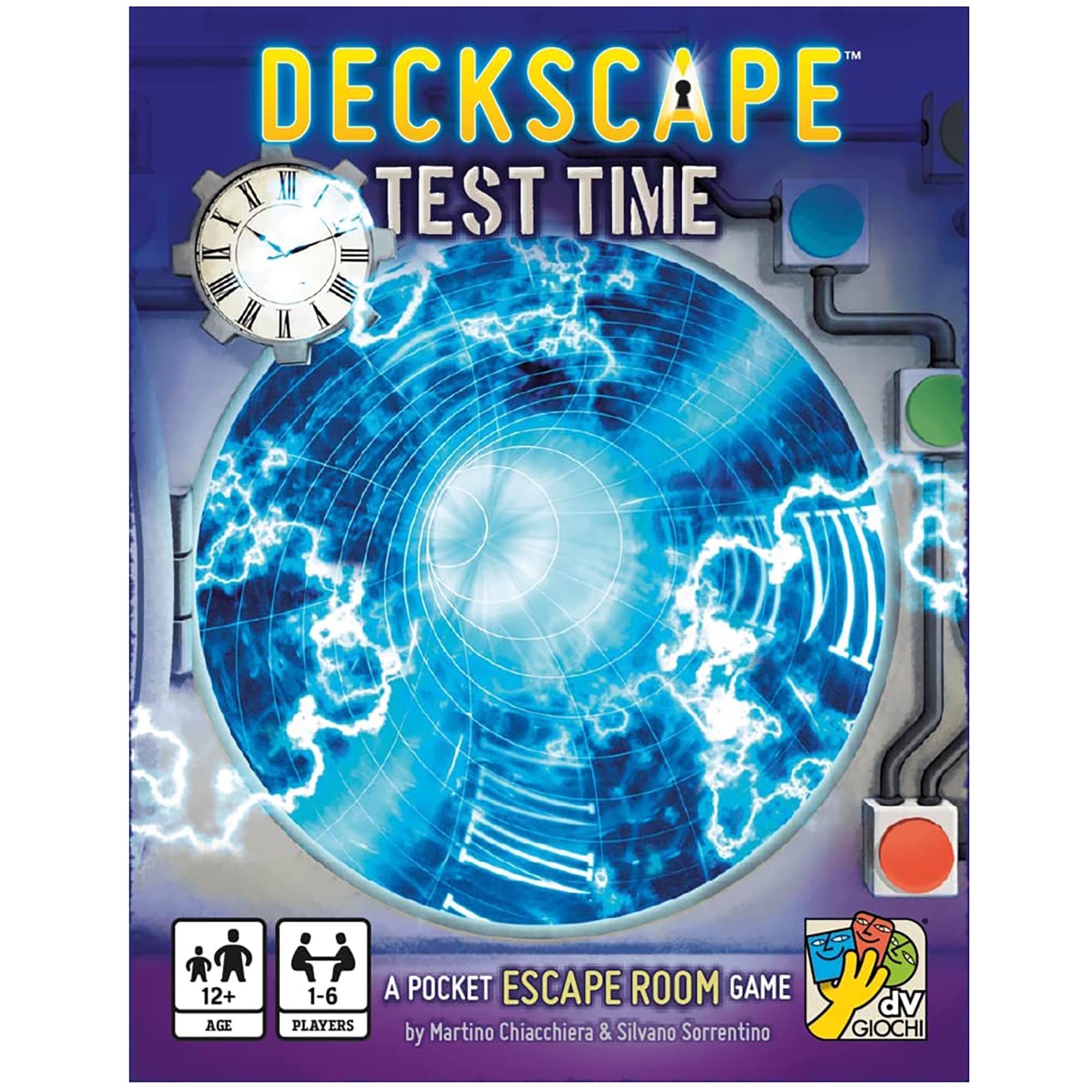 dV Giochi Deckscape: Test Time Kartenspiel