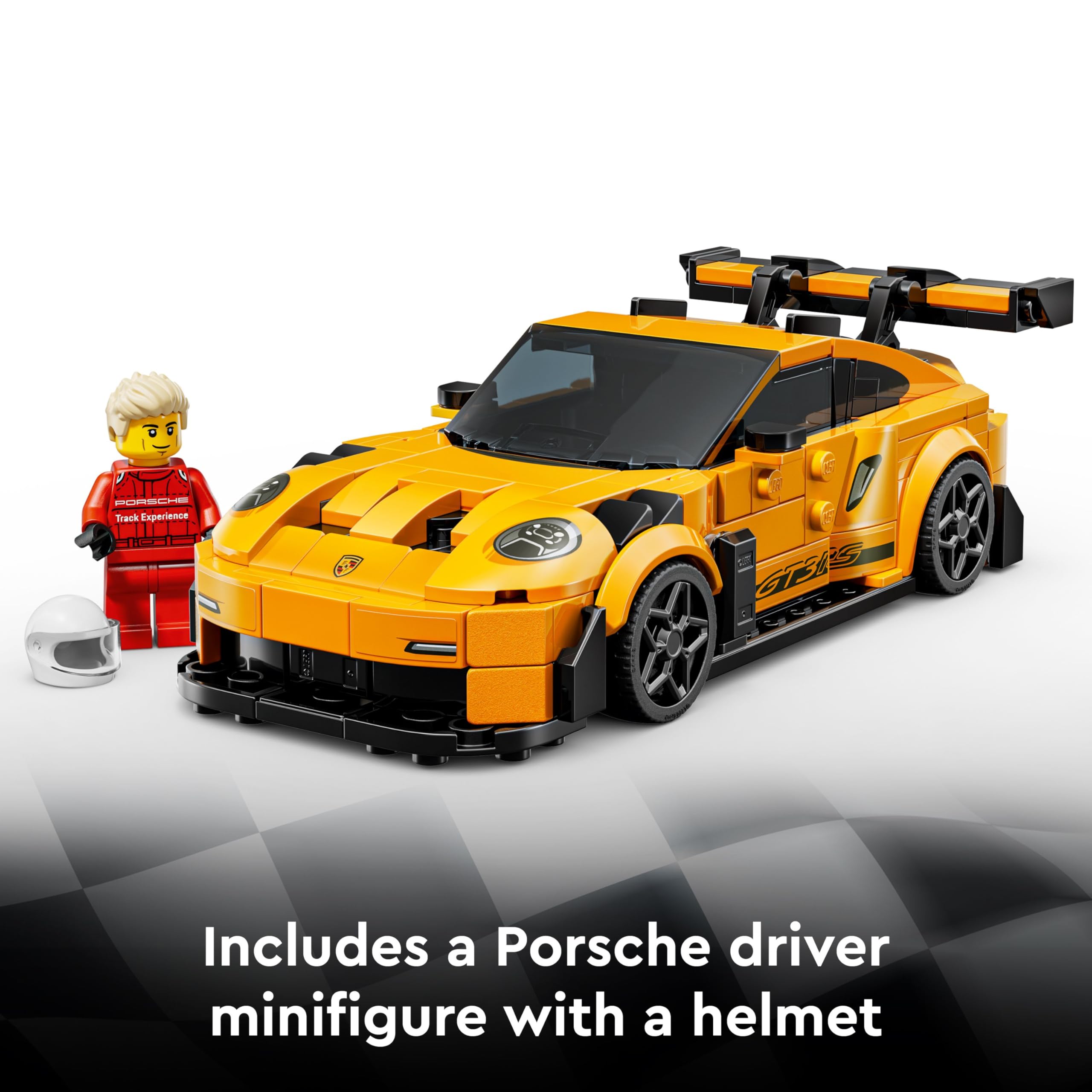 LEGO Speed Champions Porsche 911 GT3 RS Super Car Model Kit 77239 for Ages 9+ 5