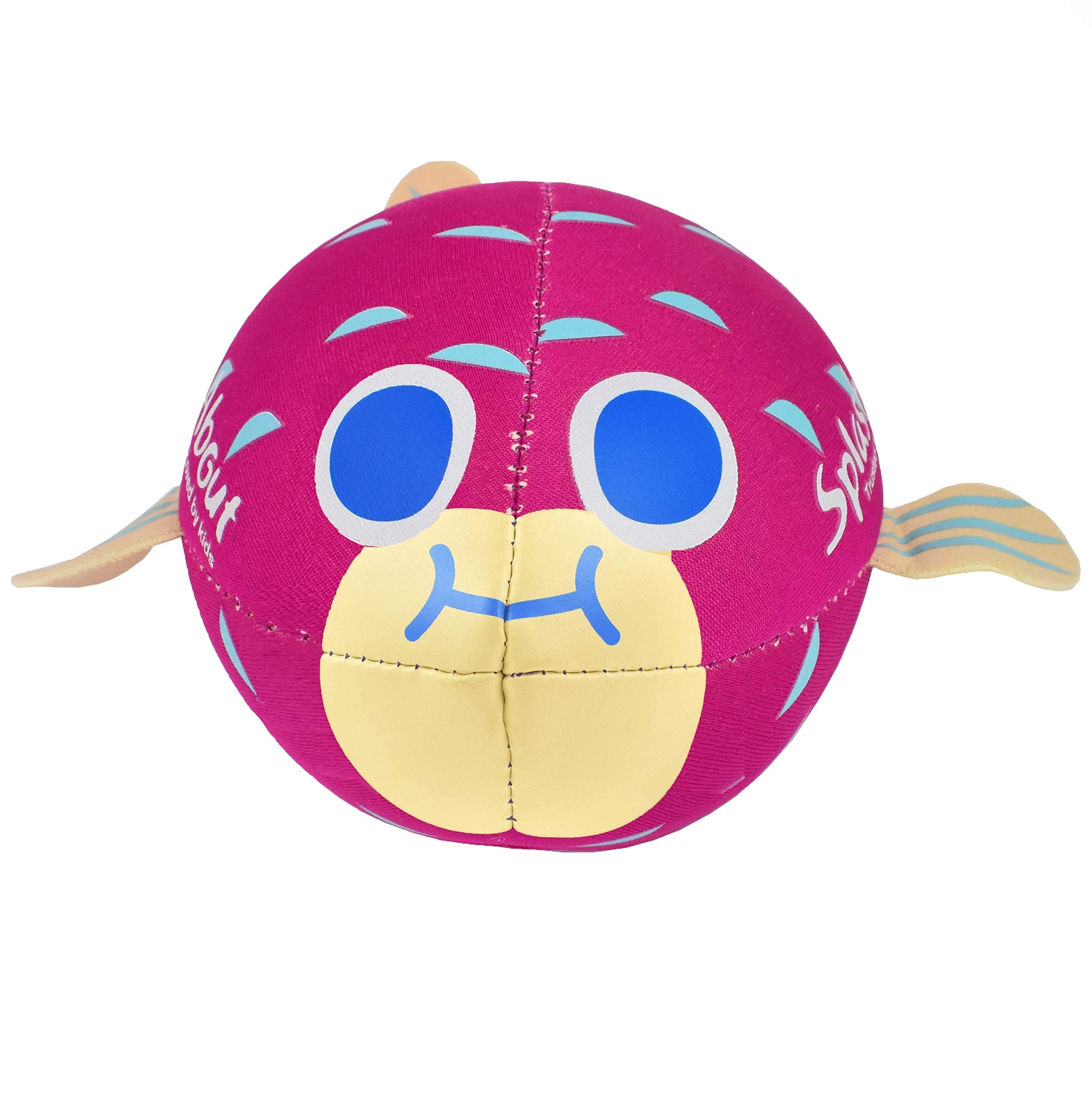 Splash About Pufferfish Neoprene Bath Toy - Encourages Water Confidence | Pool & Bath Play | Ages 10 Months+