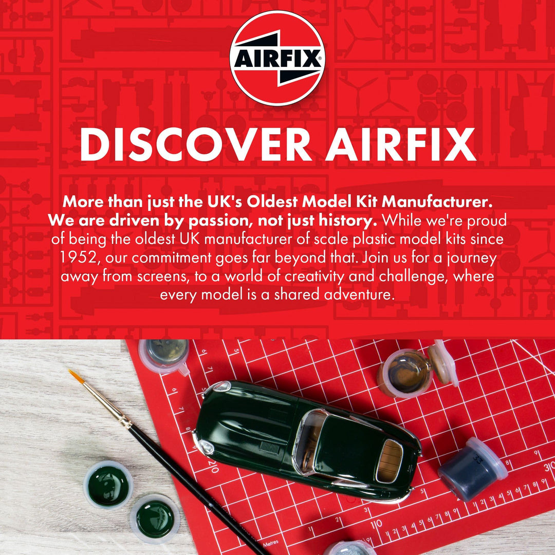 Airfix A55002 Red Arrows Hawk Model Kit - Beginner Plane Building Set for Ages 8+