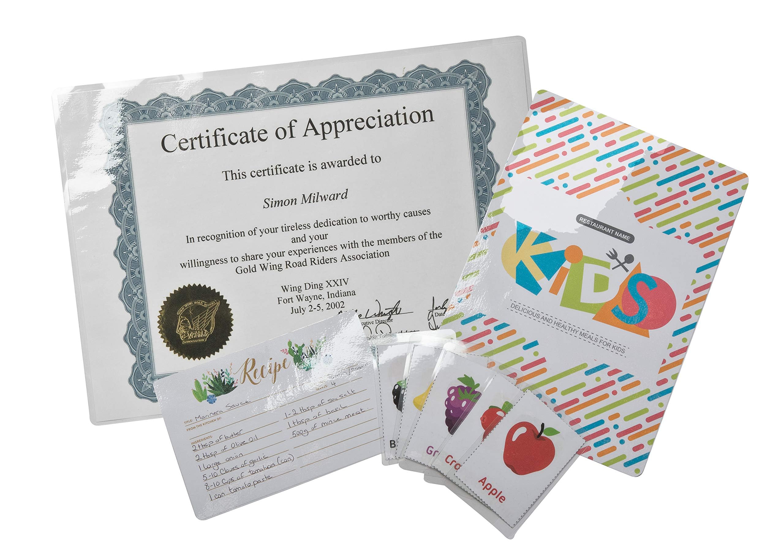 deskit A3 Laminating Pouches - 150 Microns, Glossy Finish, 60 Sheets for Durable Protection 3