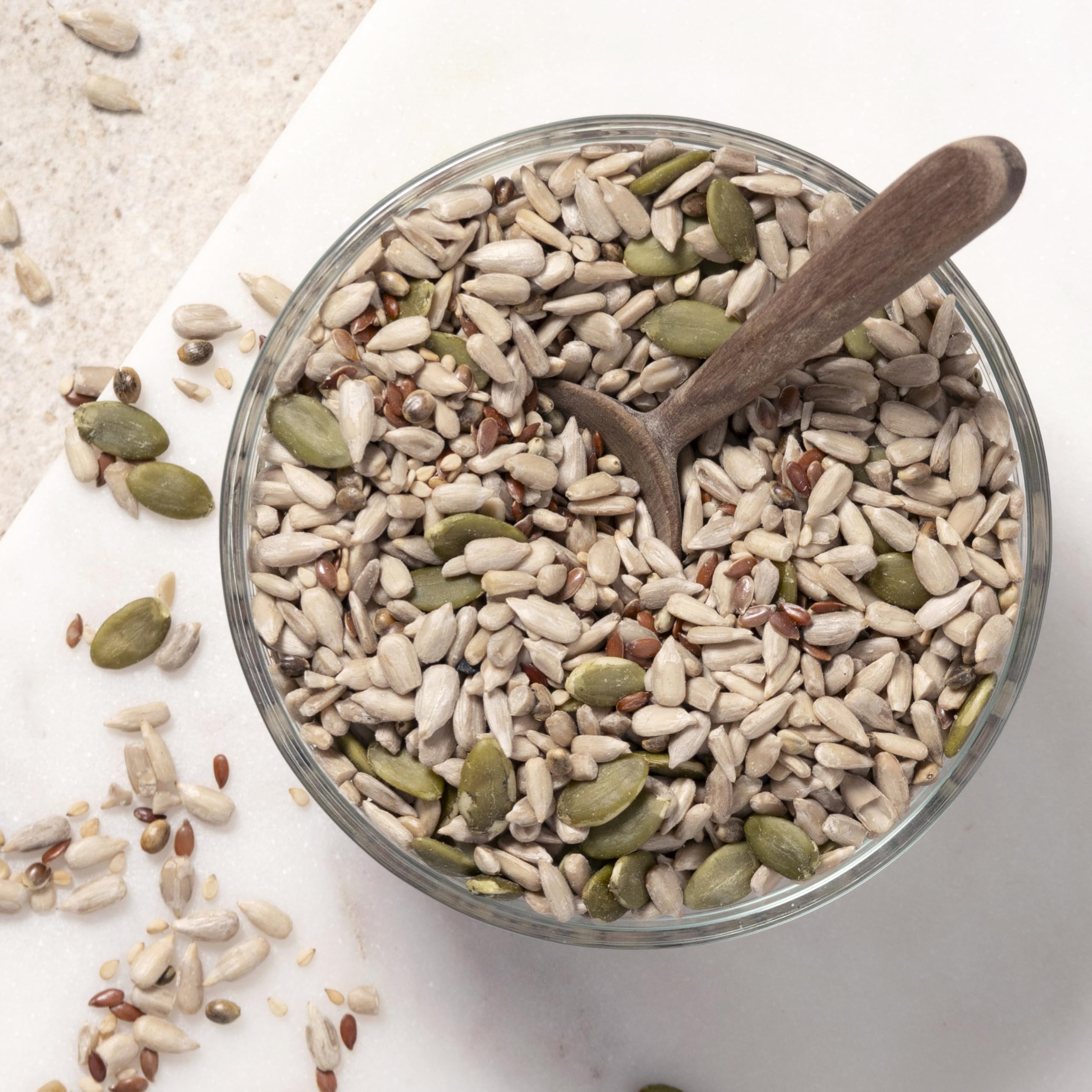 Wholefood Earth Omega Seed Mix - Protein & Fibre Rich Blend | 1kg 4