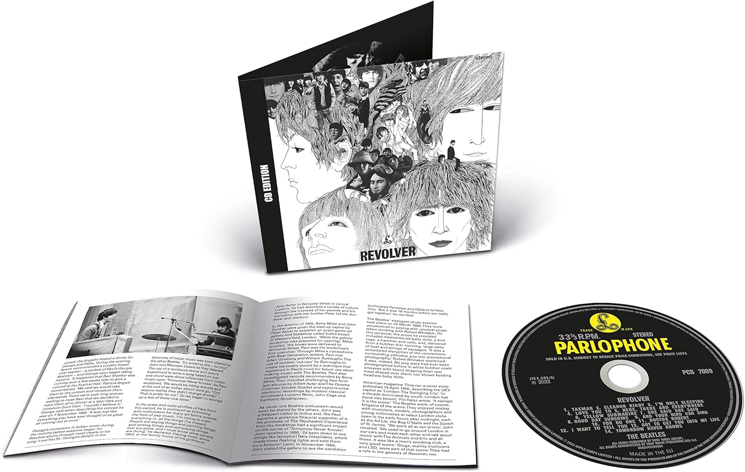 The Beatles REVOLVER Vinyl Album - Enhanced Mix from Original Master Tapes 1