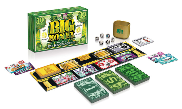 Ravensburger Big Money Family Board Game - Dice Rolling & Property Investment Game for Kids 8+