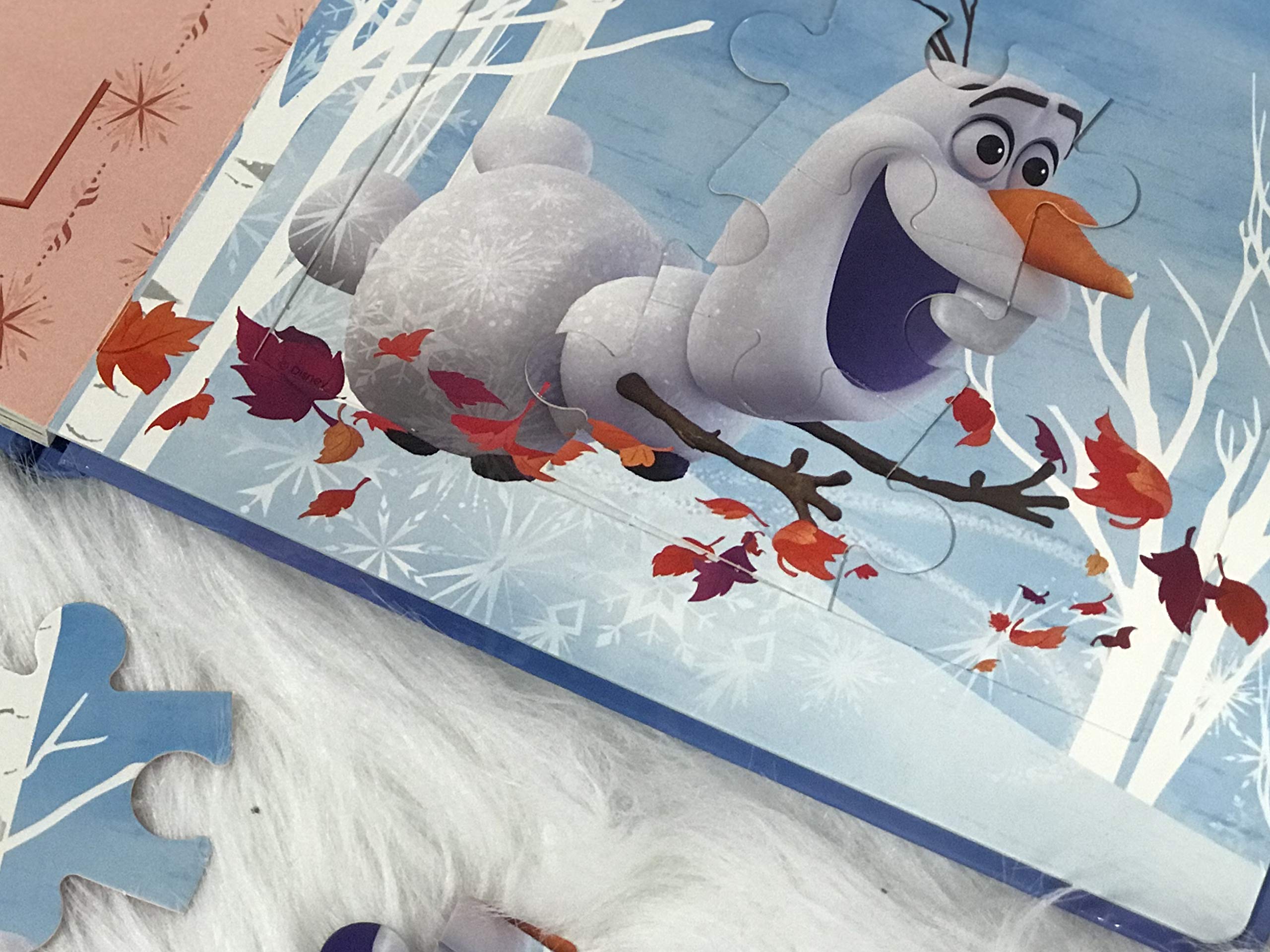 Phidal Disney Frozen 2 My First Puzzle Book | 10-Page Board Book | 5 Puzzles 4