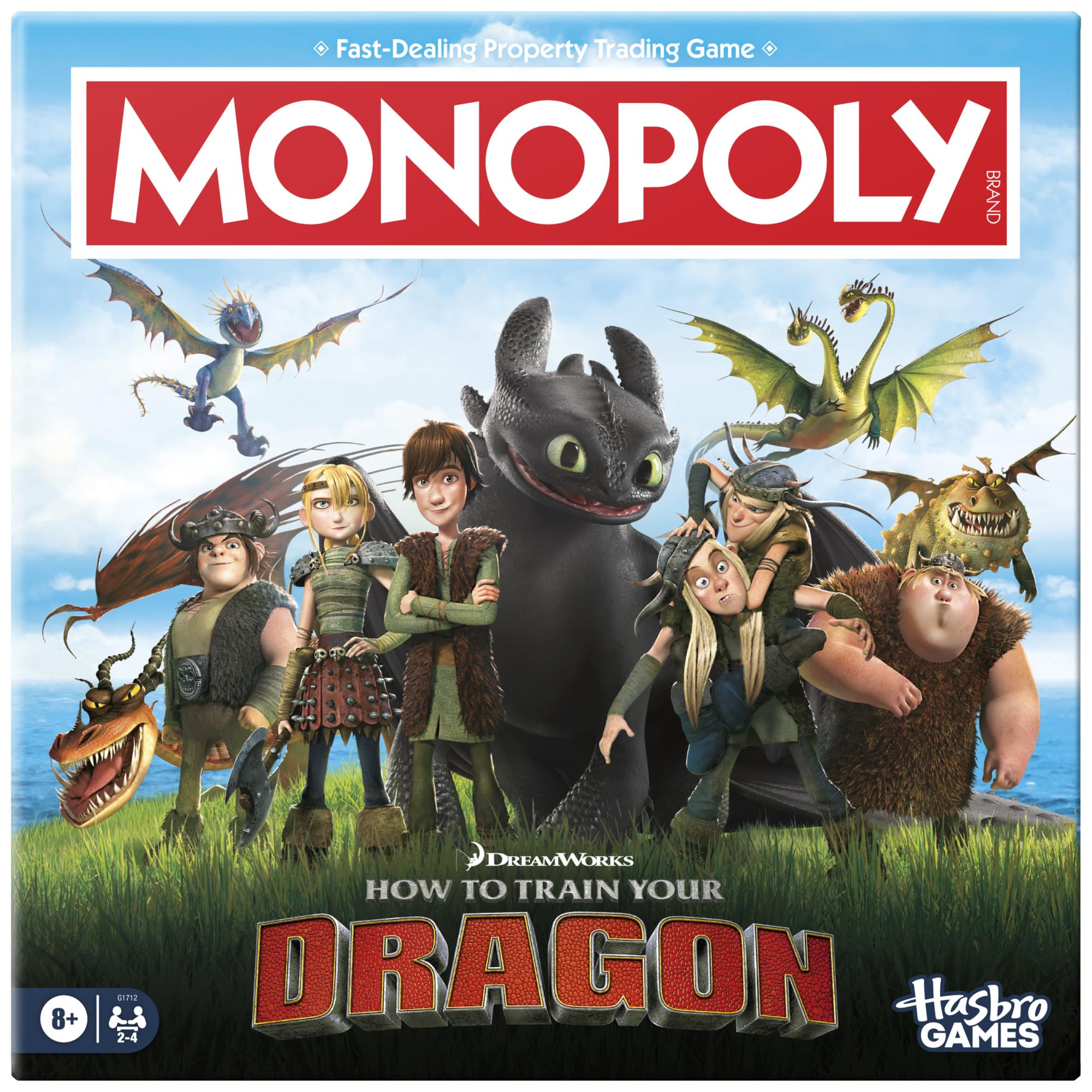 Monopoly DreamWorks How to Train Your Dragon Edition Board Game 1