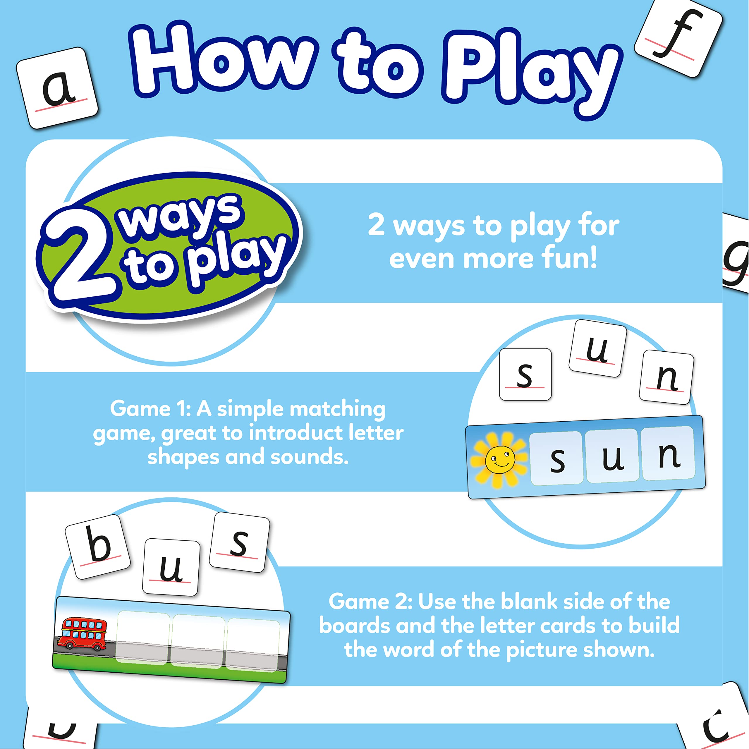 Orchard Toys Match and Spell Game - Educational Spelling Board Game for Ages 4+ 3