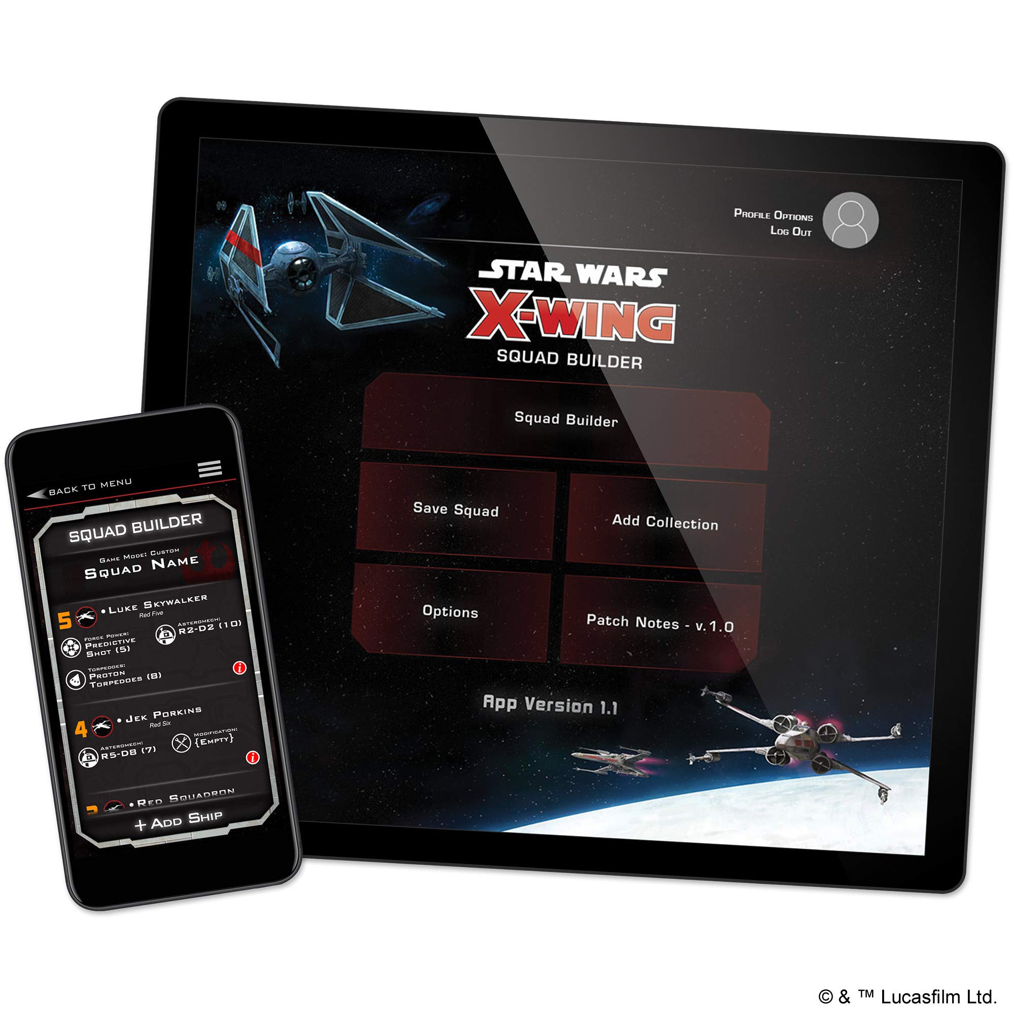 Atomic Mass Games Star Wars X-Wing Second Edition Core Set | Tabletop Miniature Gaming 3