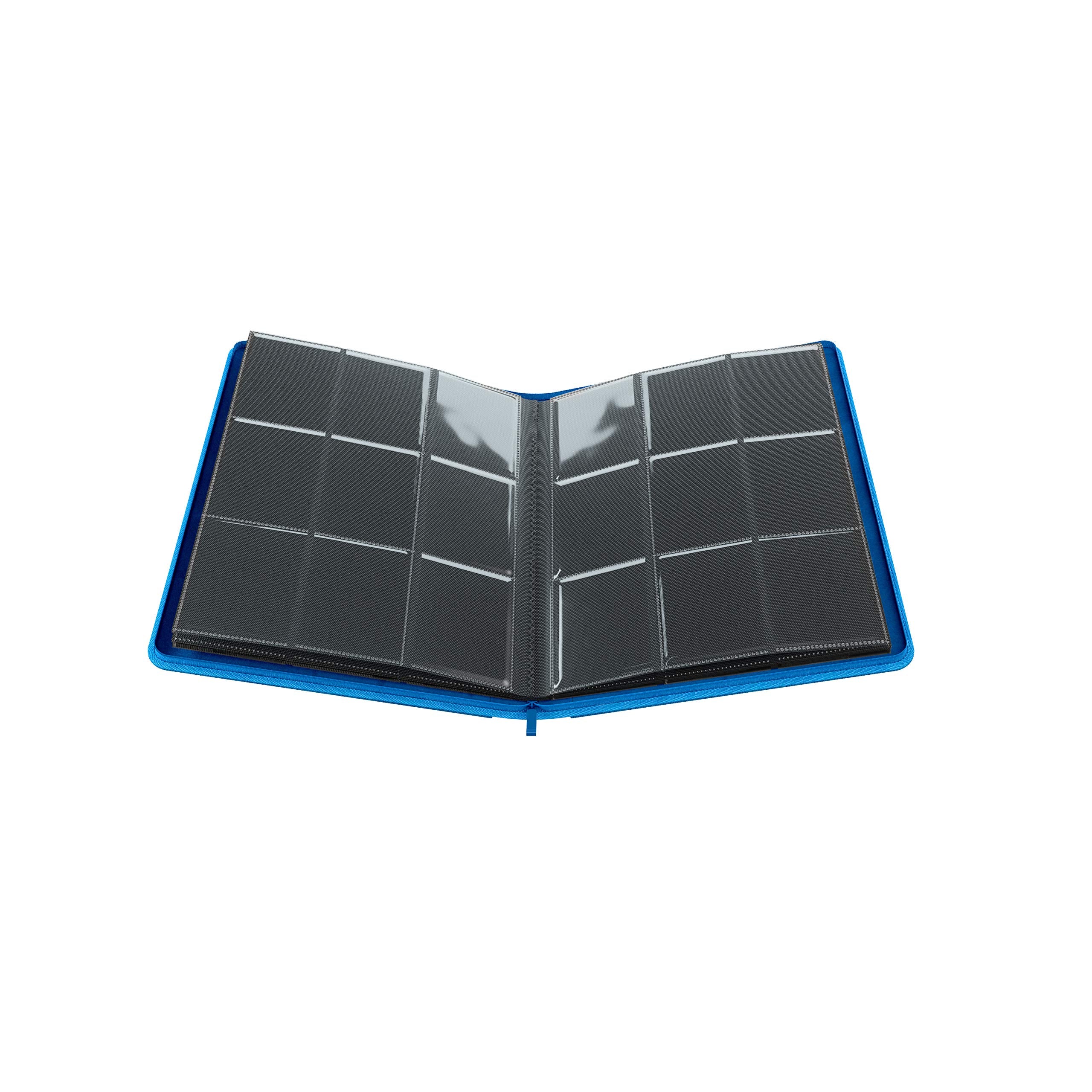 Gamegenic Zip-Up Album - 360 Card Capacity | Side-Loading Pockets | Blue 6