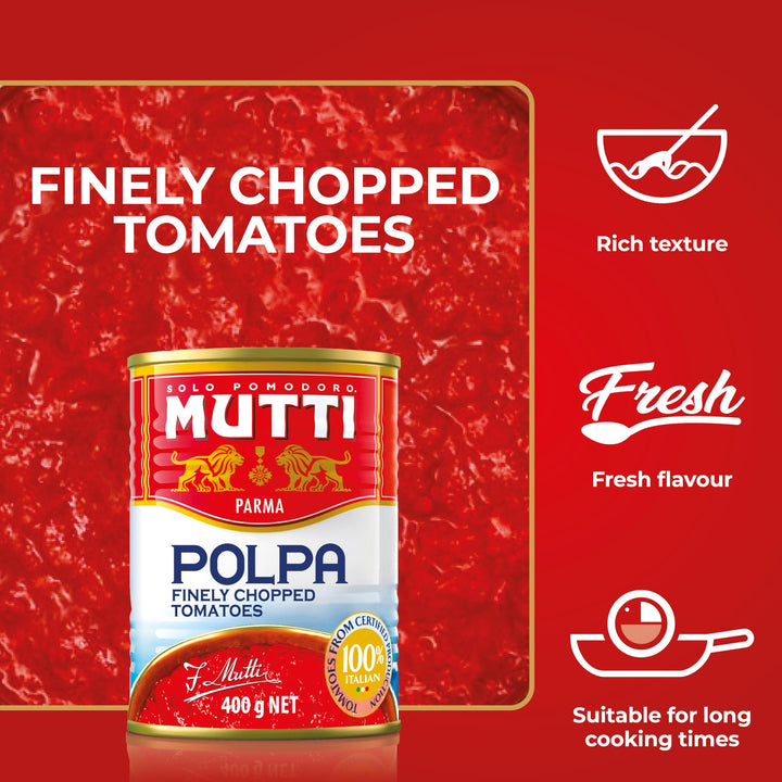 Mutti Finely Chopped Tomatoes 3 x 400g