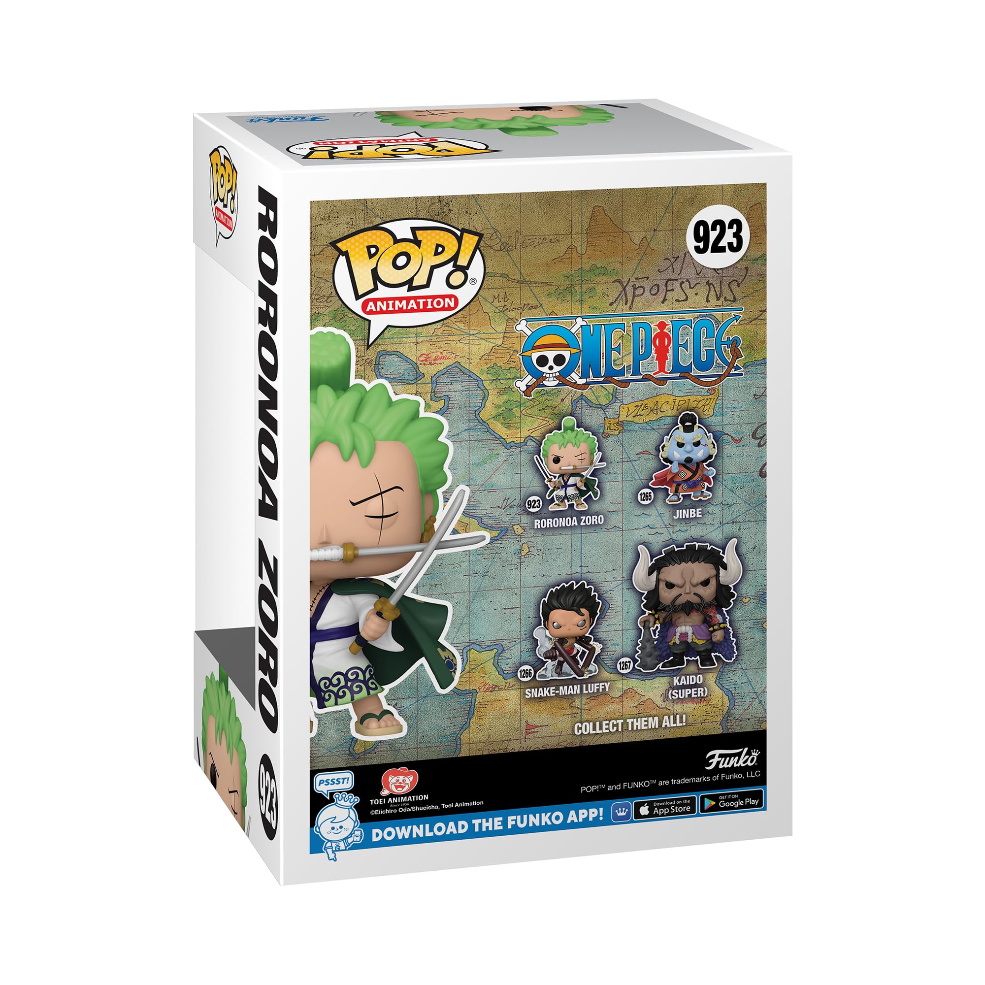Funko Roronoa Zoro - One Piece S4 Chibi Vinyl Figure | 3.75 Inches | Model 54462 3