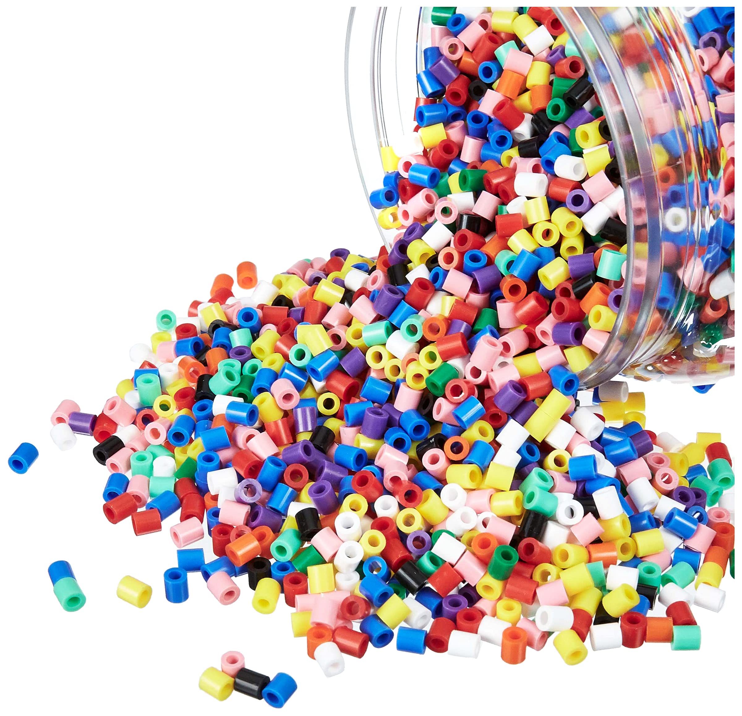 Hama Beads Solid Mix in Tub | Multicolored Plastic Beads | Model 10.211-00 3
