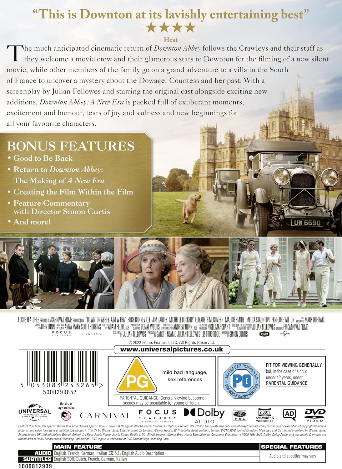Downton Abbey: A New Era [DVD] [2022] 2