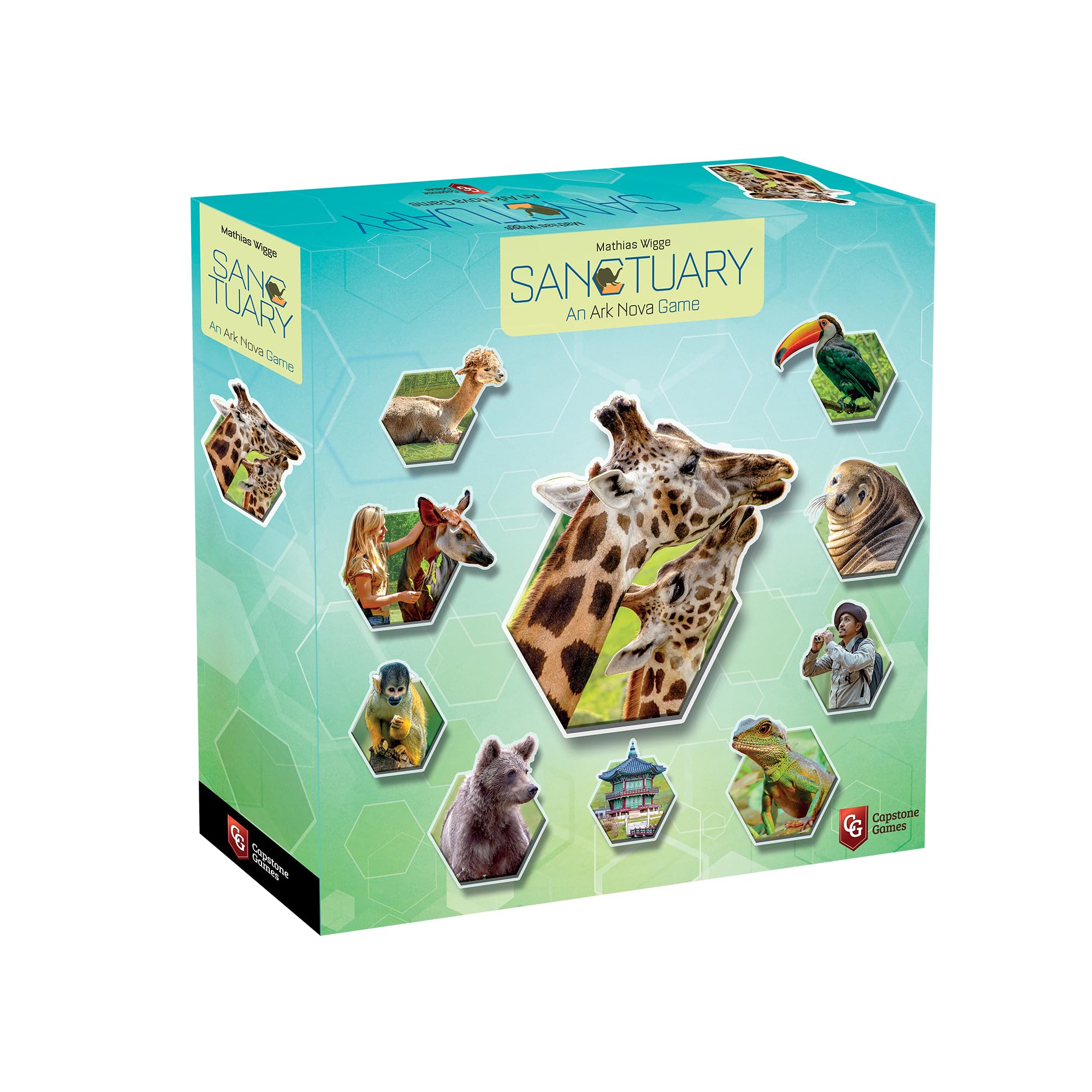 Capstone Games Sanctuary Board Game | 1-5 Players | Ages 12+ | Standard Edition