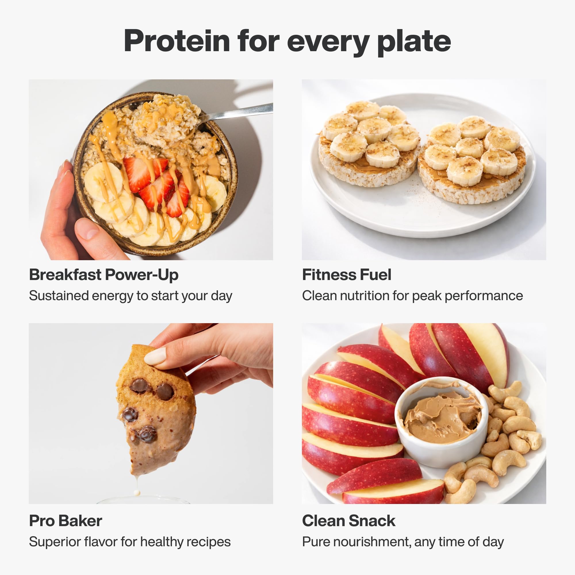 Vilgain 100% Peanut Butter Smooth - 1000g | High Protein (25g/100g) | No Added Sugar or Palm Oil 4