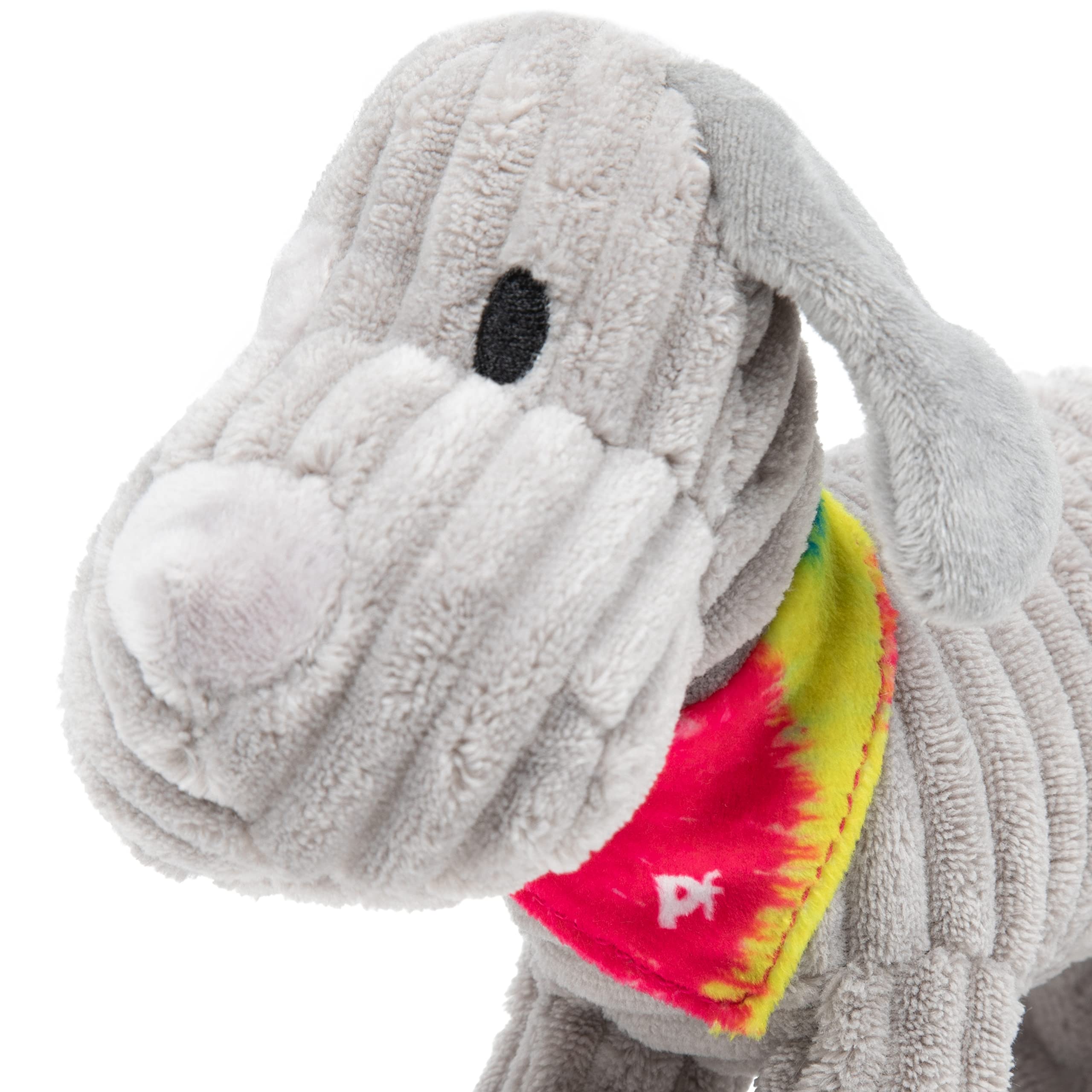 Petface Fun Freddi Cord Plush Dog Toy - Built-in Squeaker | 170x120x160mm | Pack of 1 4