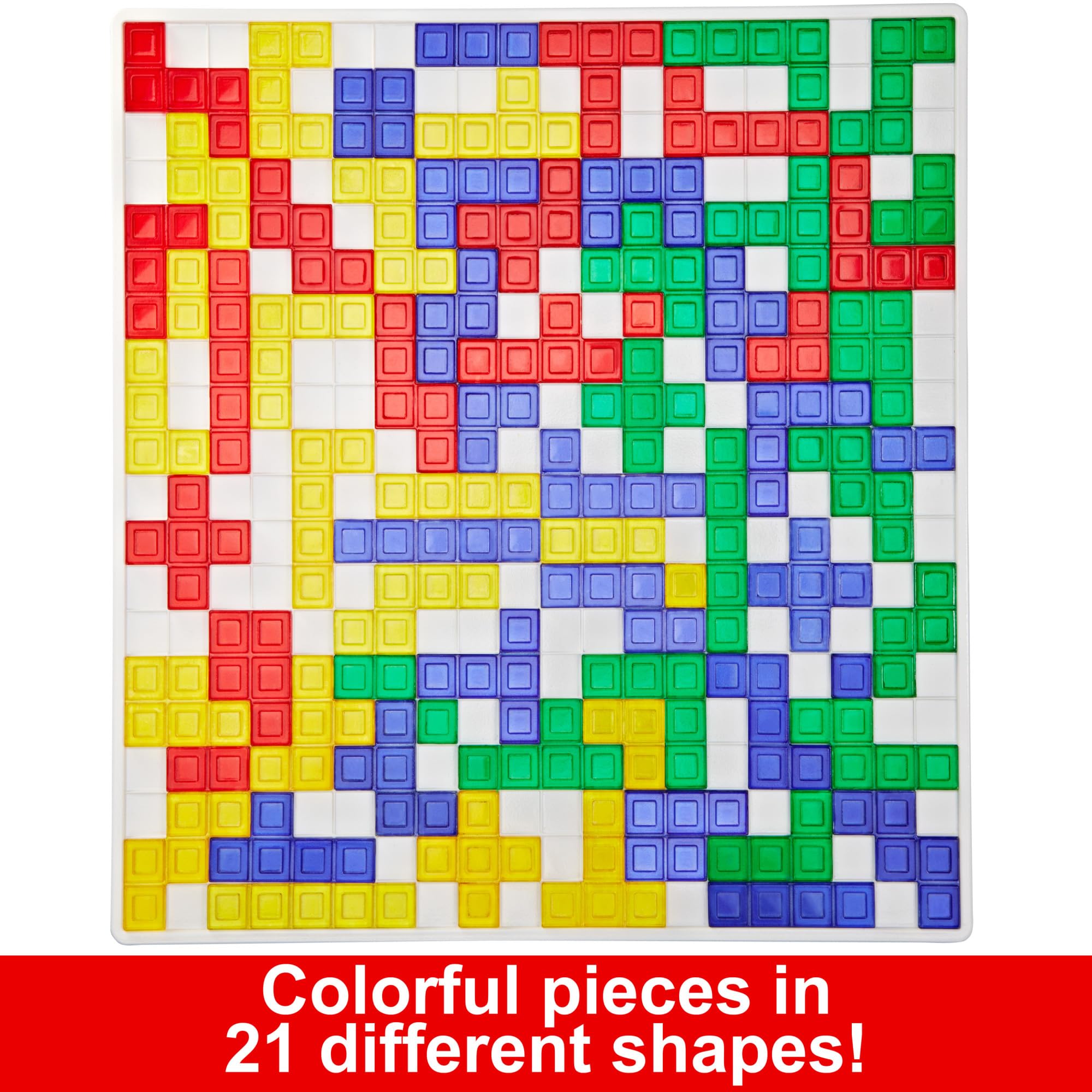 Mattel Games Blokus Strategy Board Game - 4 Players | 30 Min Playtime | Ages 7+ 3