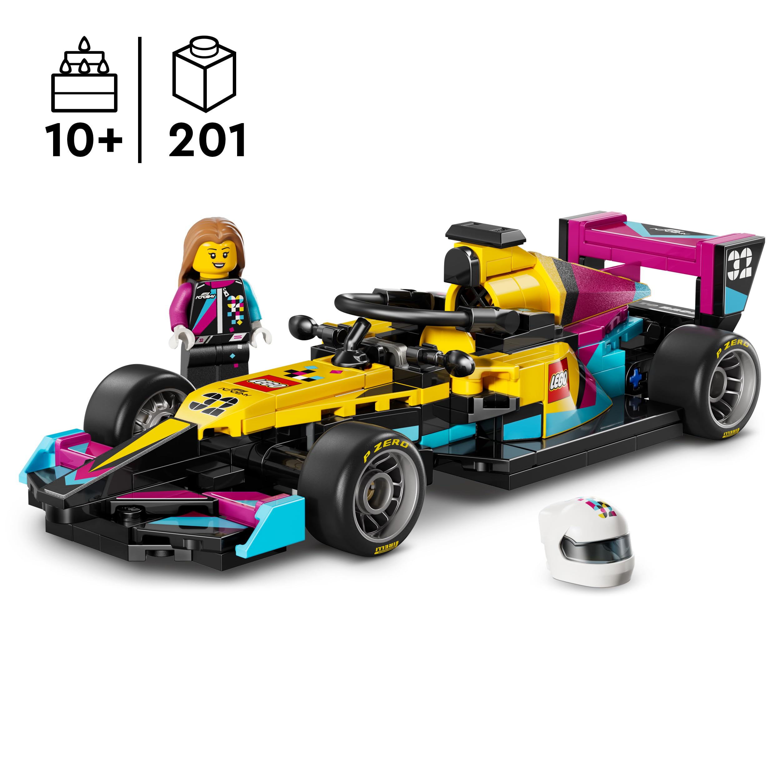 LEGO Speed Champions F1 ACADEMY Race Car Toy Model Kit 77258 | Ages 10+ 2