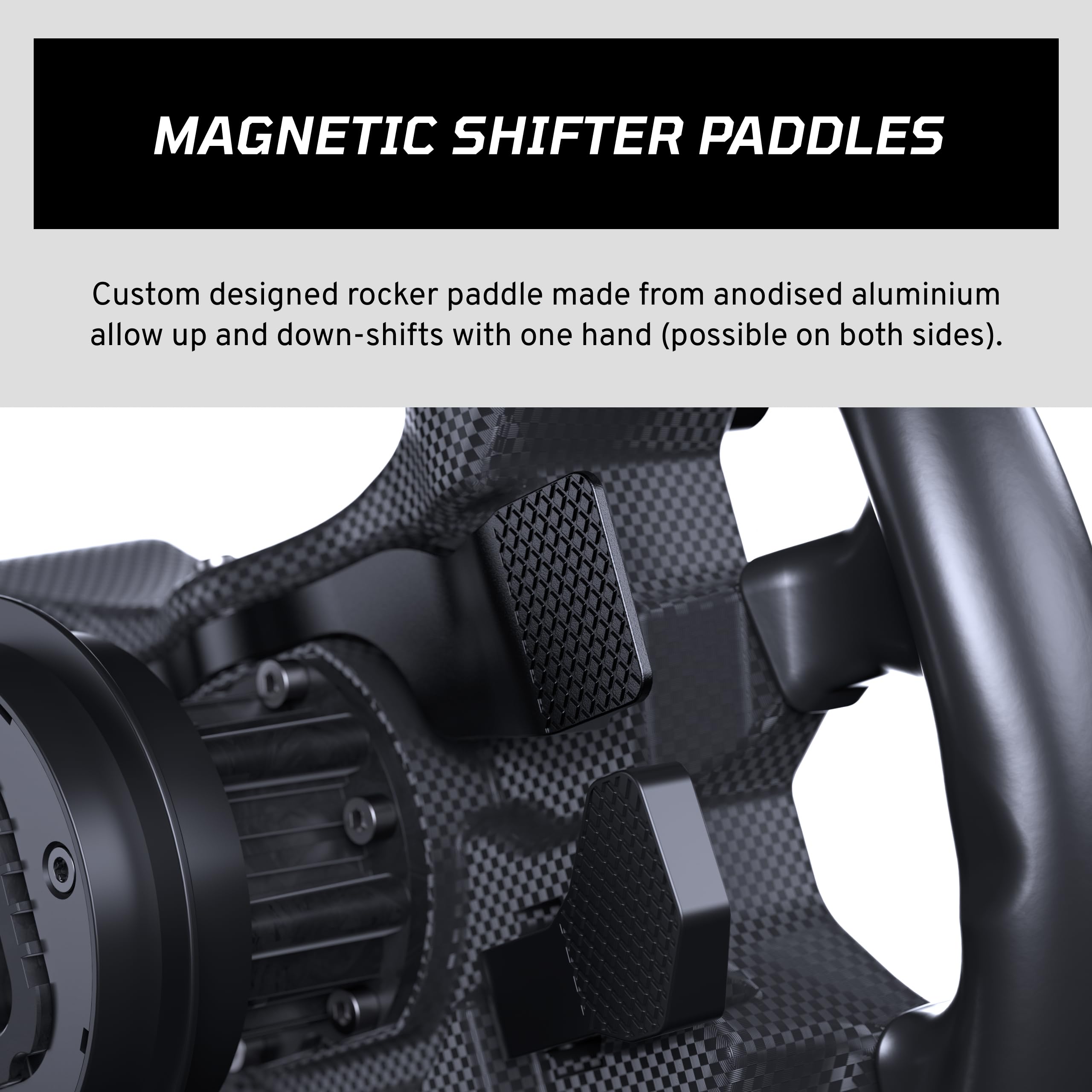 Fanatec CSL Steering Wheel GT3 - Full-Size 300mm, Xbox Licensed, Magnetic Shifters 4