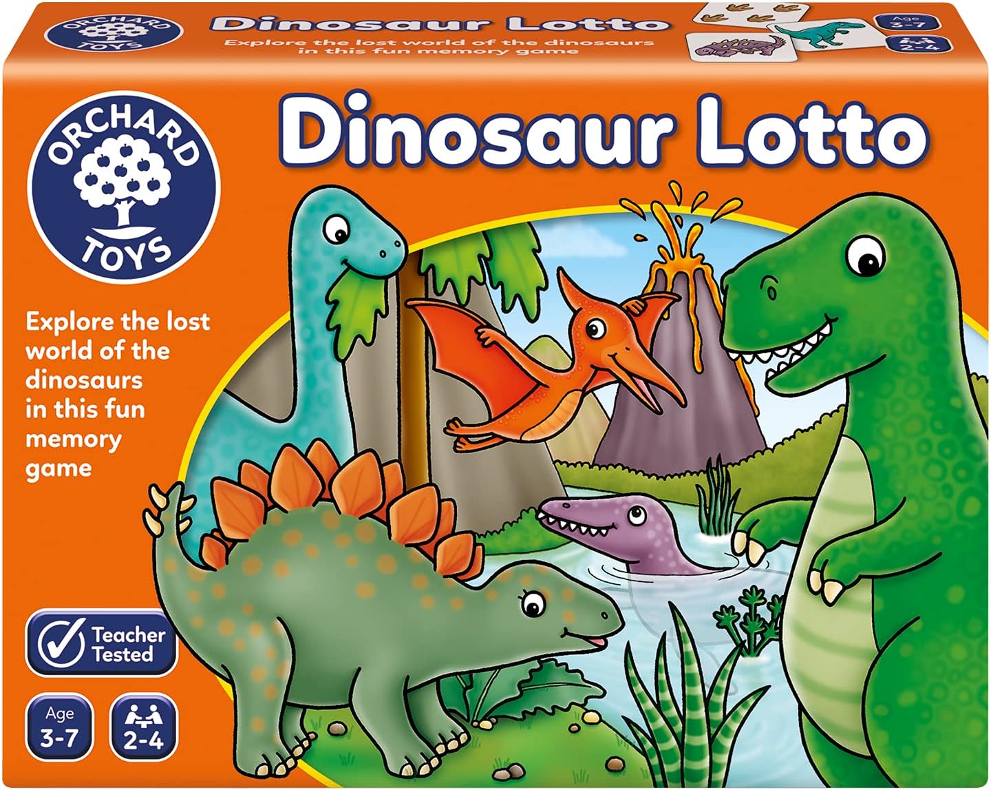 Orchard Toys Dinosaur Lotto Game 1