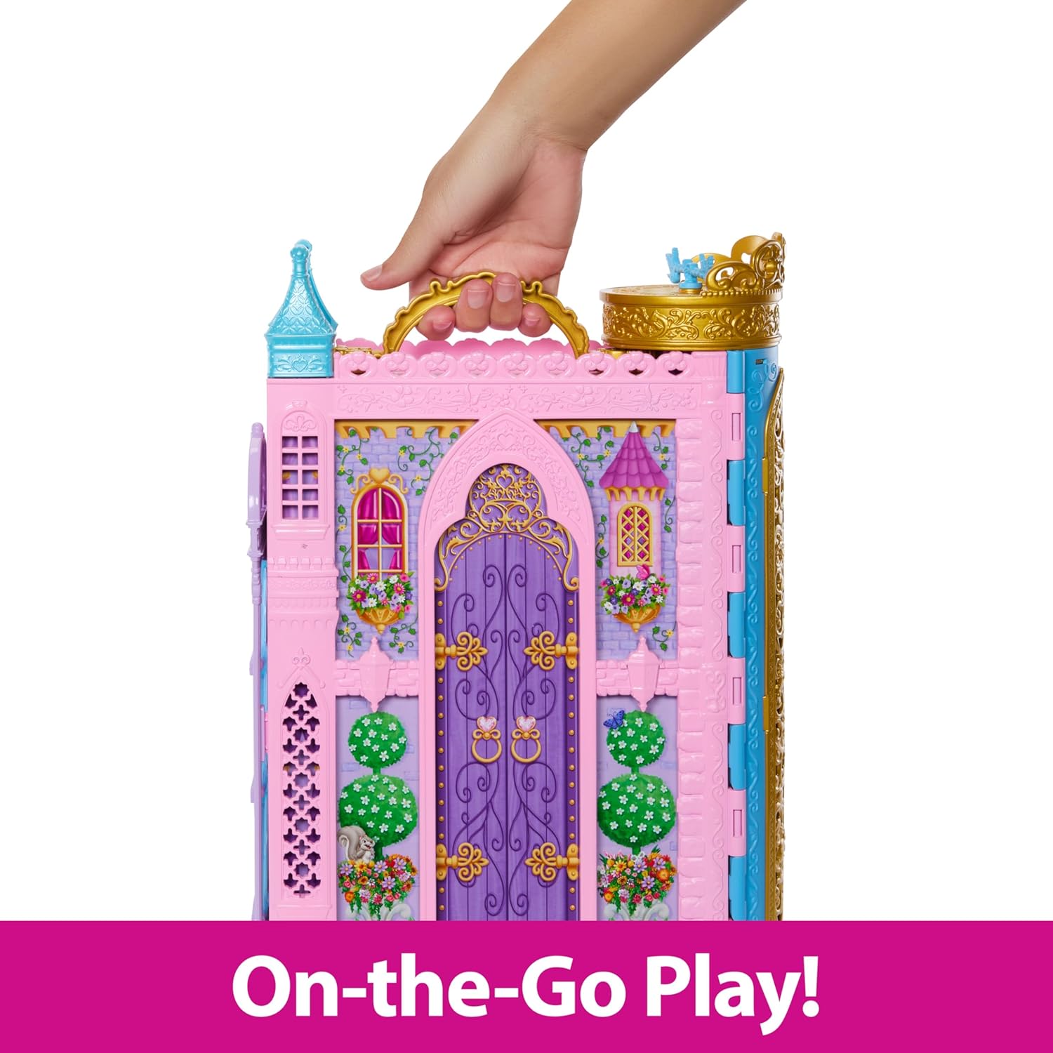 Mattel Disney Princess Closet Playset - 2 Fashions, 25 Accessories, Vanity & Runway 3