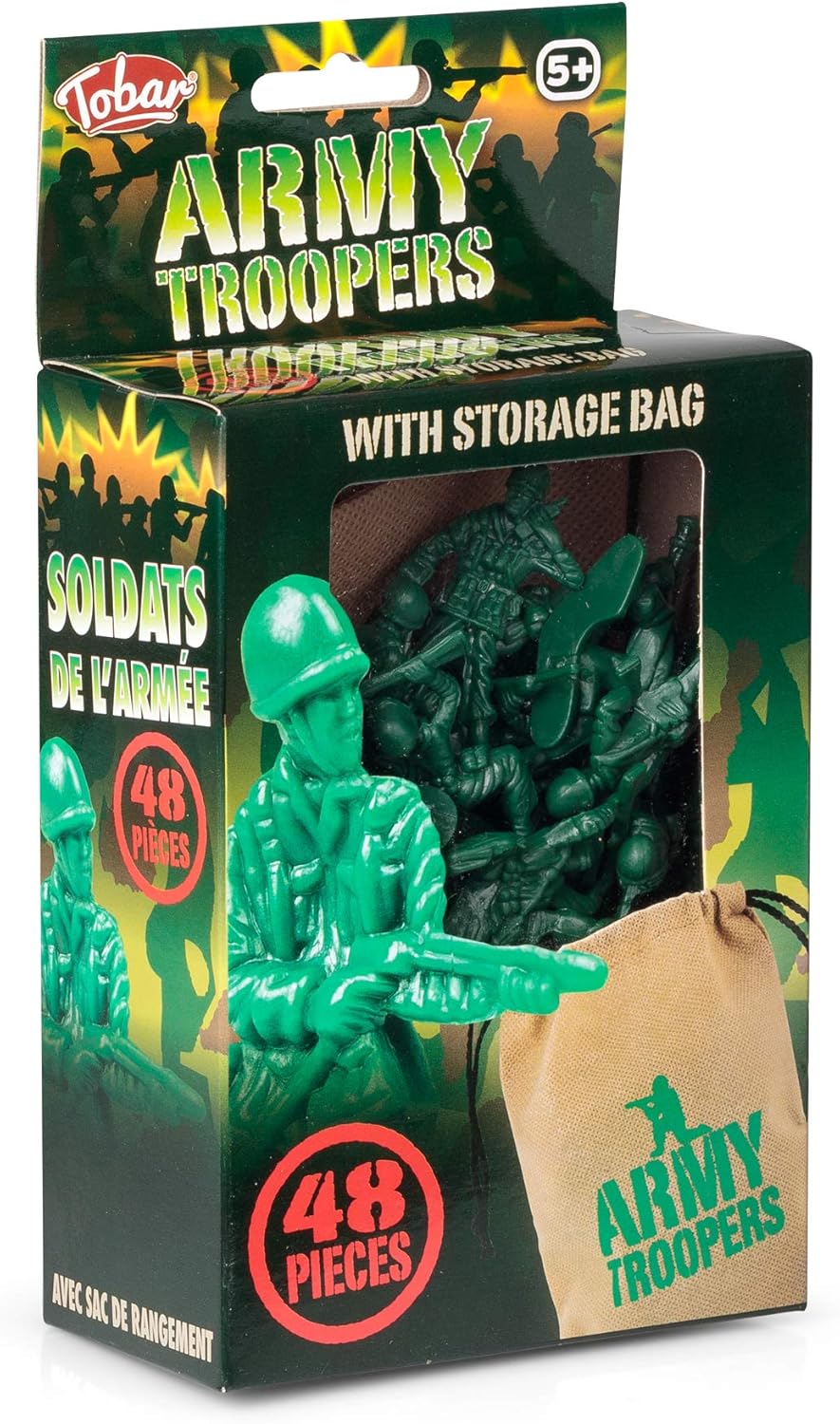 Tobar - Army Troopers 48-Piece Plastic Soldier Set 1