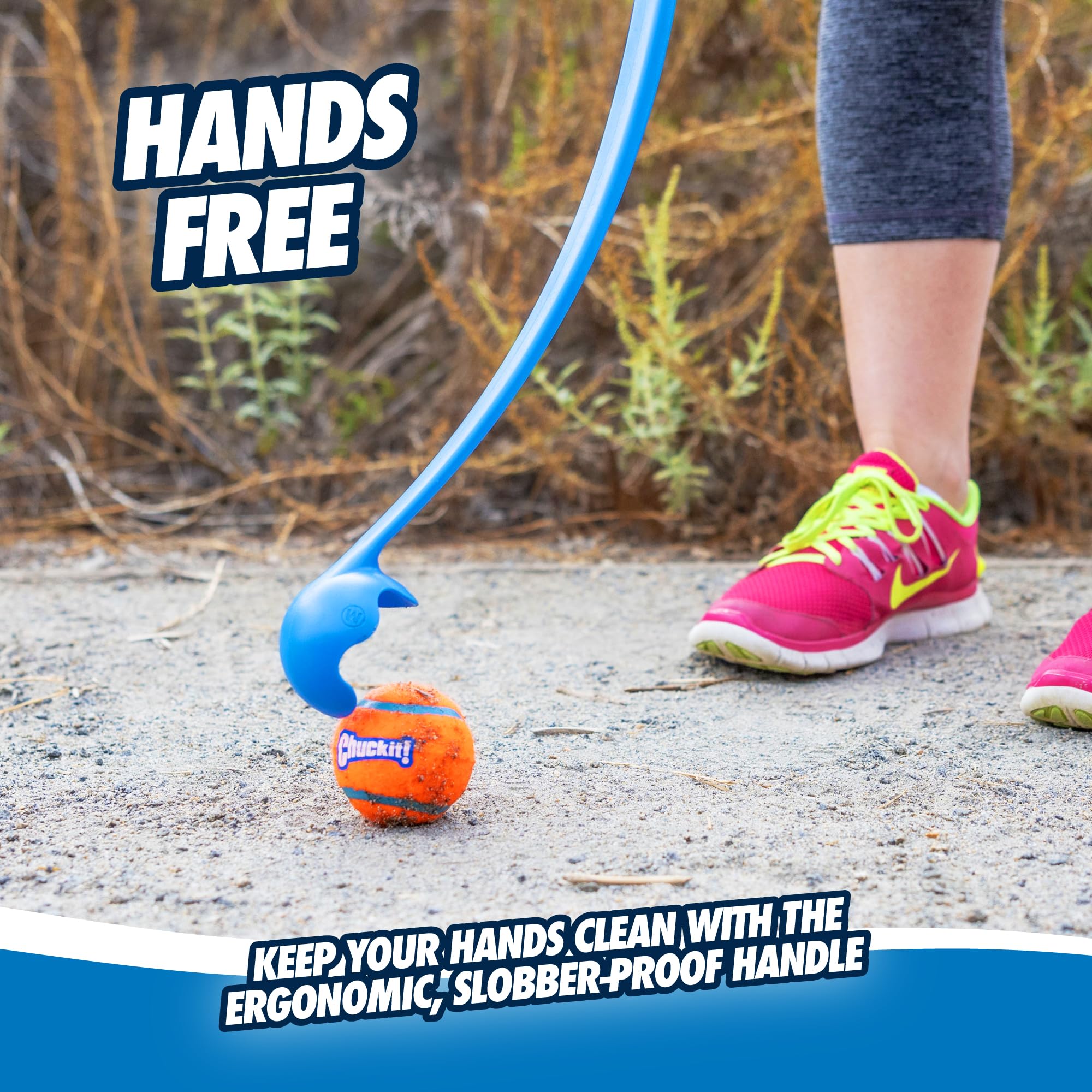 Chuckit! Sport Ball Launcher - Hands-Free Pickup & Throw | Medium Size | 30cm Long 5
