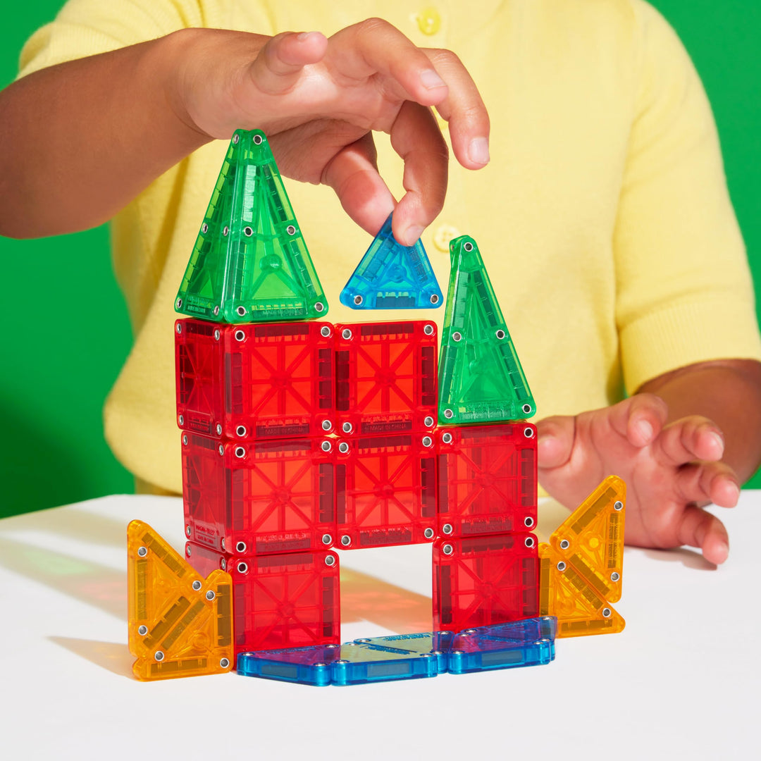 Magna-Tiles microMAGS 26-Piece Travel Magnetic Construction Set - Ages 3+ Building Toy