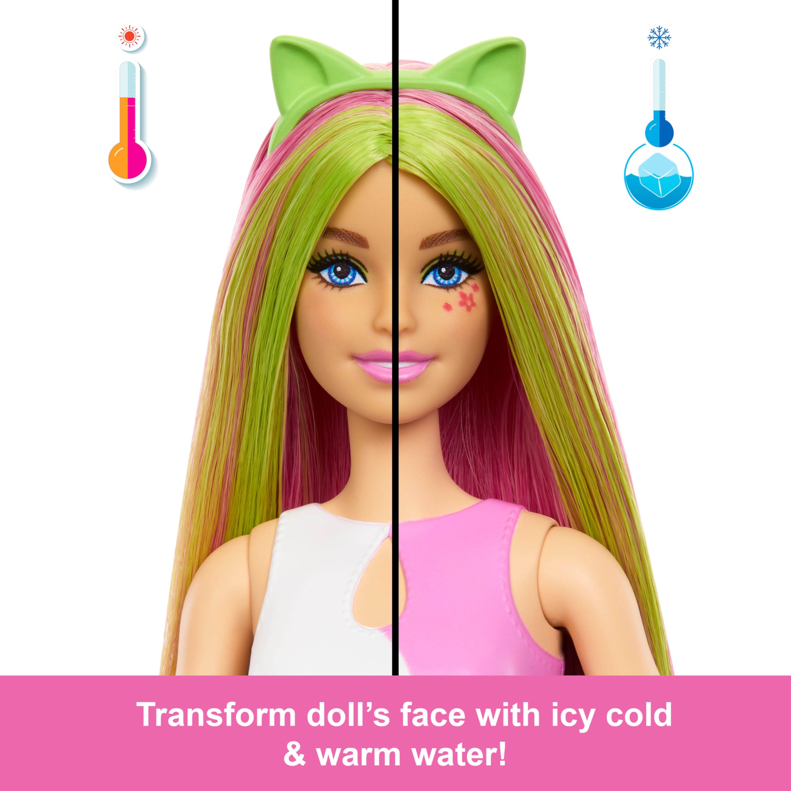Barbie Pop Reveal Shakes Series Doll & Accessories Set - Pink, Scented, Color-Change Fun 5