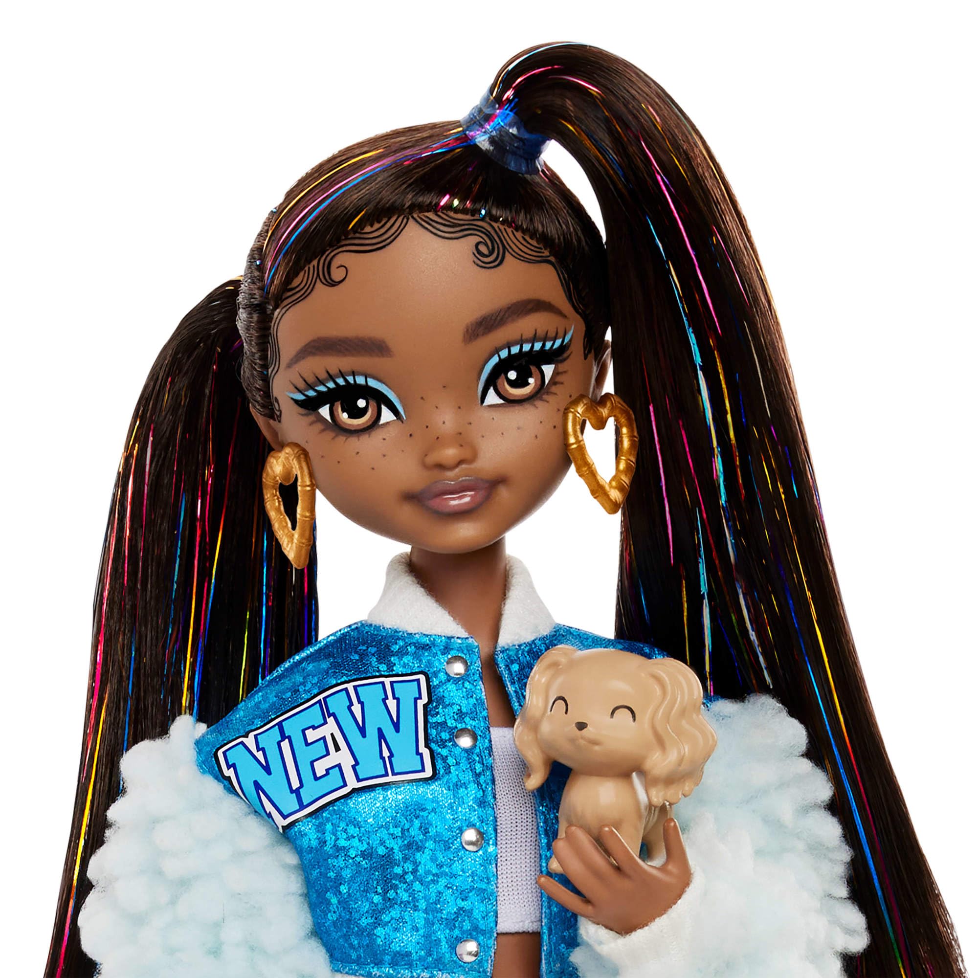 Barbie Dream Besties Playset - Brooklyn Doll with 9 Music Accessories, Posable Fashion Doll for Kids 5