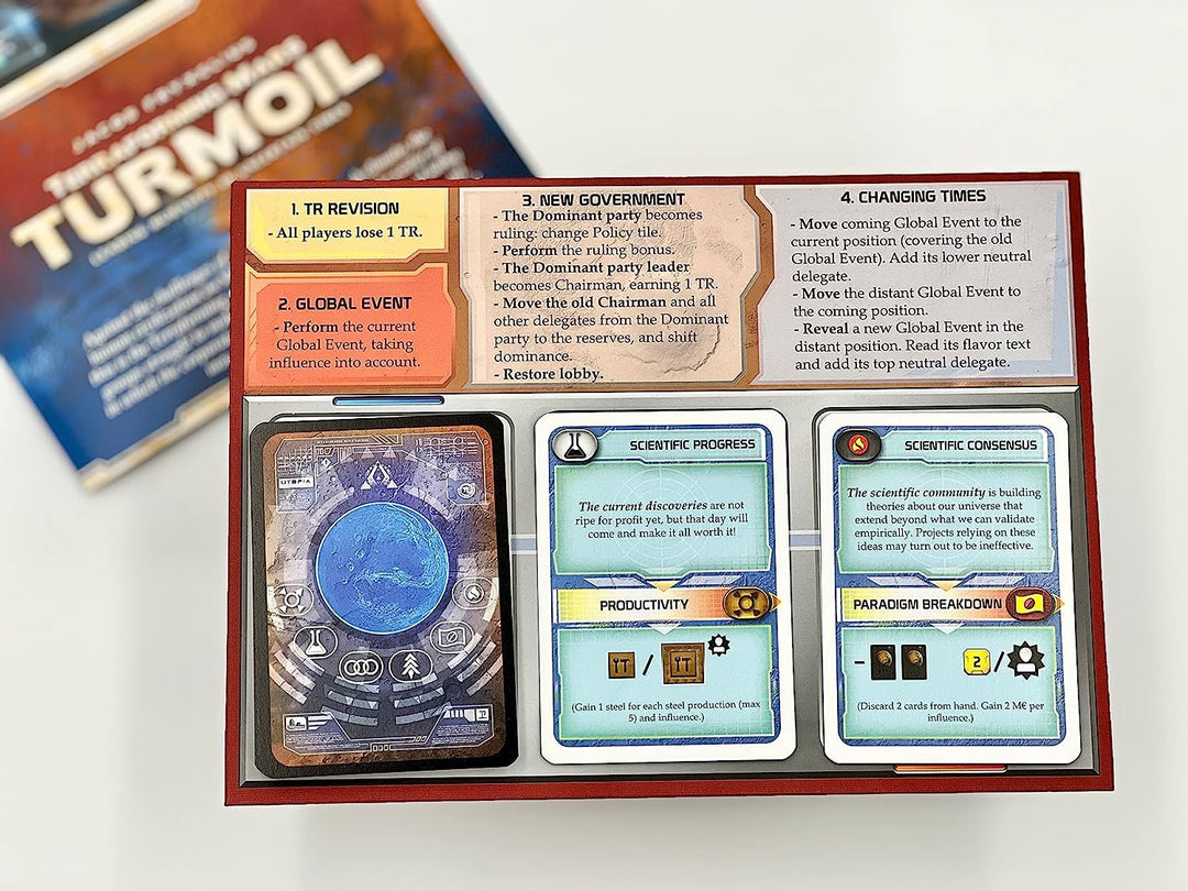 Stronghold Games Terraforming Mars: Turmoil Expansion Board Game