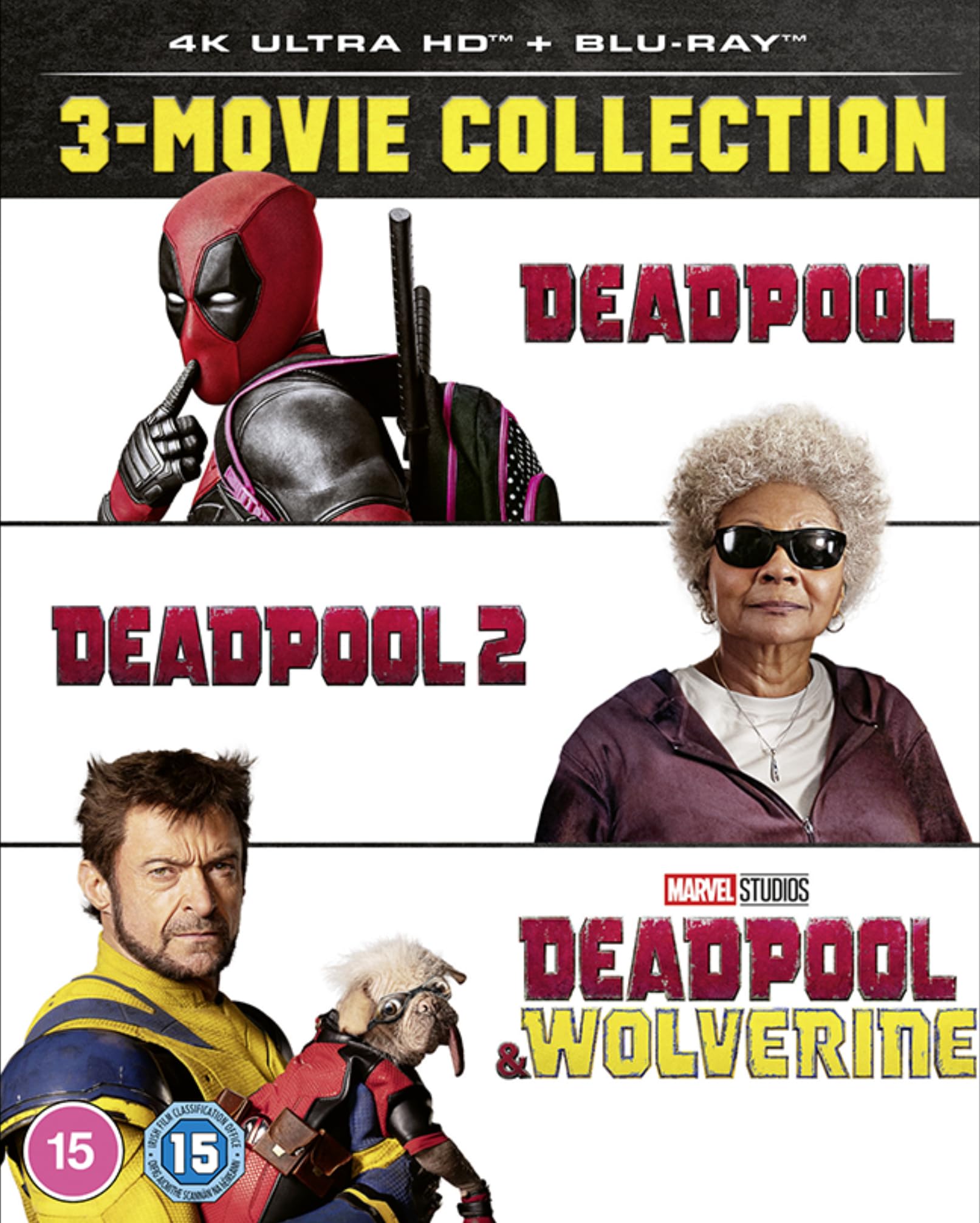 Deadpool and Wolverine Triple Pack [4K UHD Blu-ray] 1
