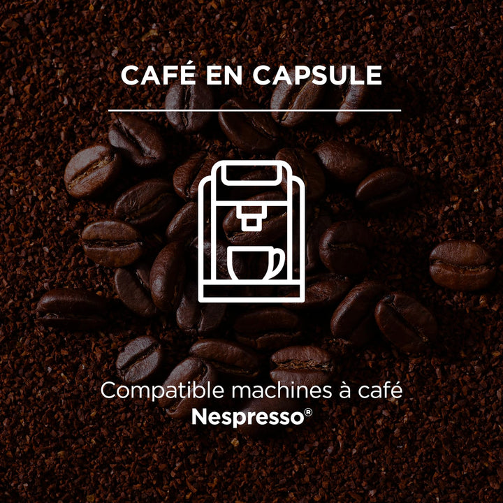 Kimbo Barista Decaf Capsules (10-Pack) | Nespresso Compatible | Italian Medium Dark Roast | Aluminium Coffee Pods