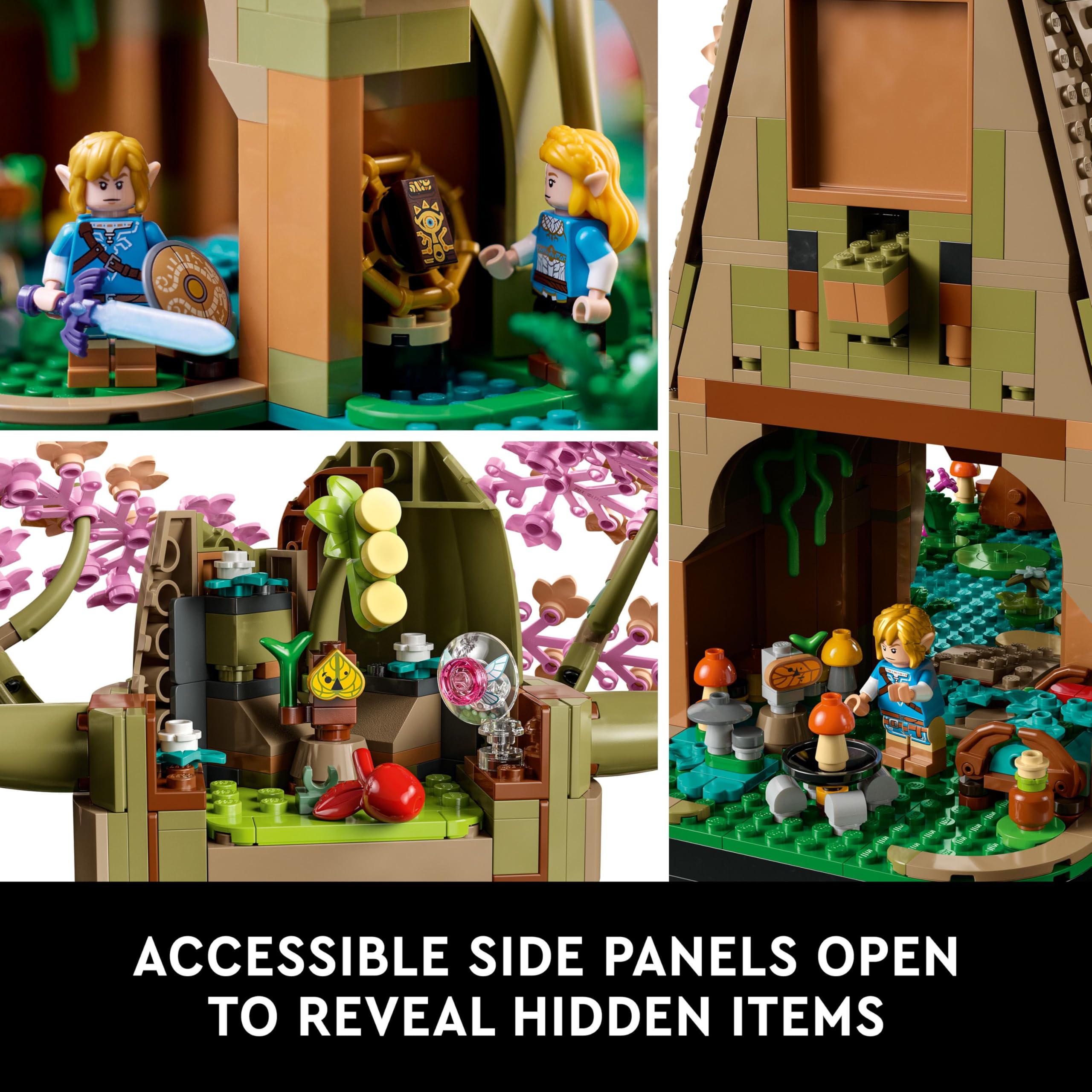 LEGO The Legend of Zelda Great Deku Tree 2-in-1 Set 77092 | 2,500 Pieces | Ages 18+ 5