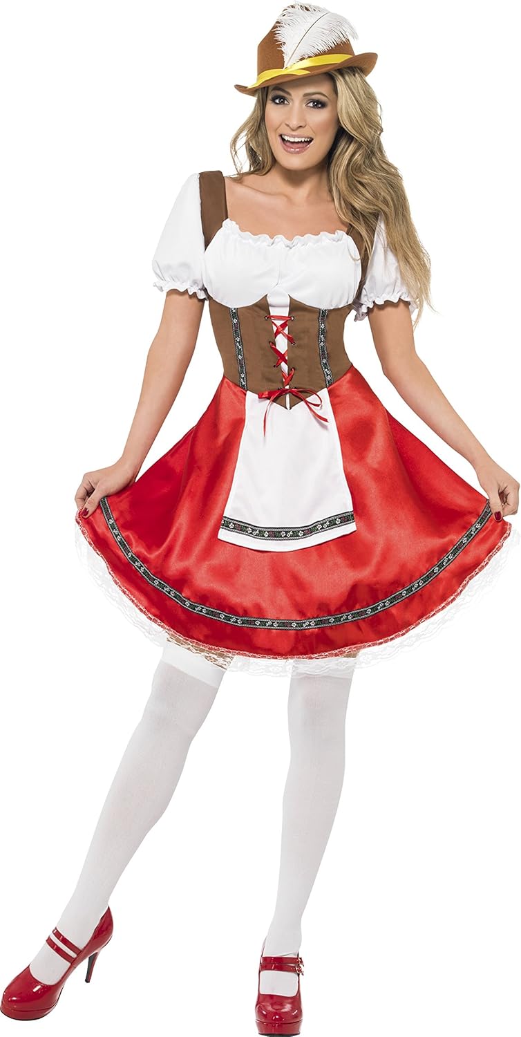 Smiffys Bavarian Wench Costume - Adult Size X1