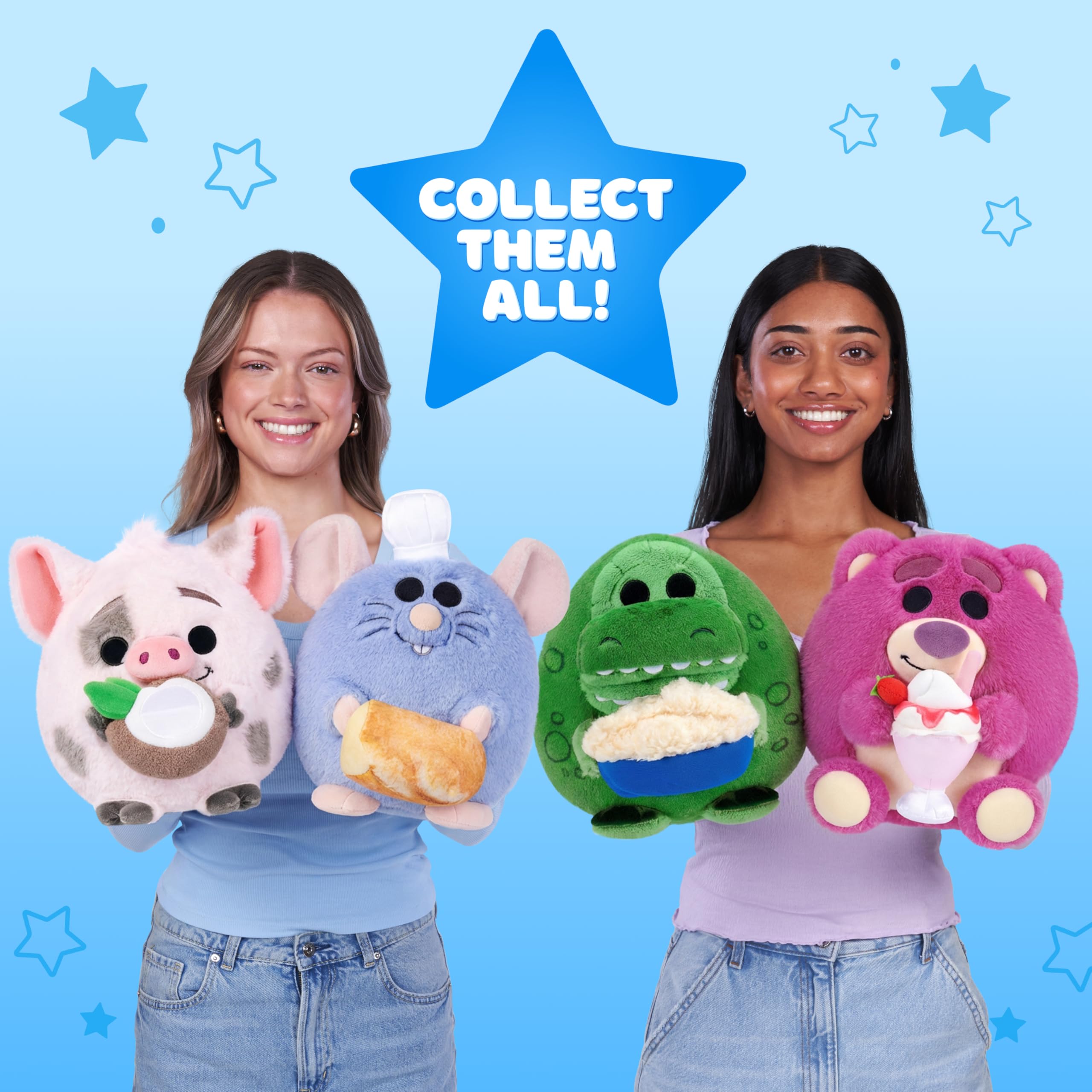 Snackles Disney Pua & Coconut 8-Inch Ultra-Soft Plush Toy by ZURU 4