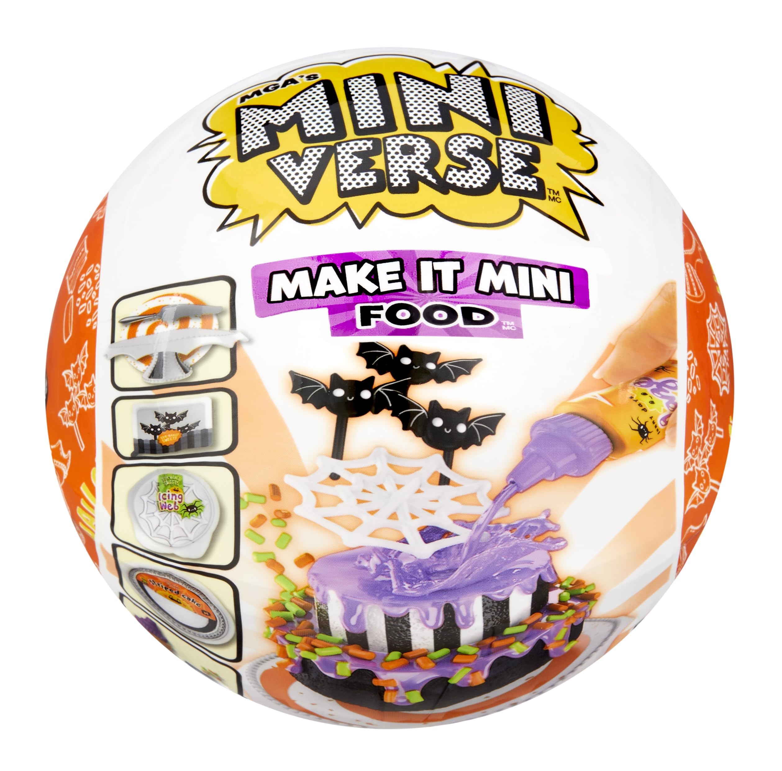 MGA's Miniverse Make It Mini Food Halloween Series 2 - Beetlejuice Beetlejuice Mini Diner Collectible, DIY Resin Play Set for Kids Ages 8+ 1